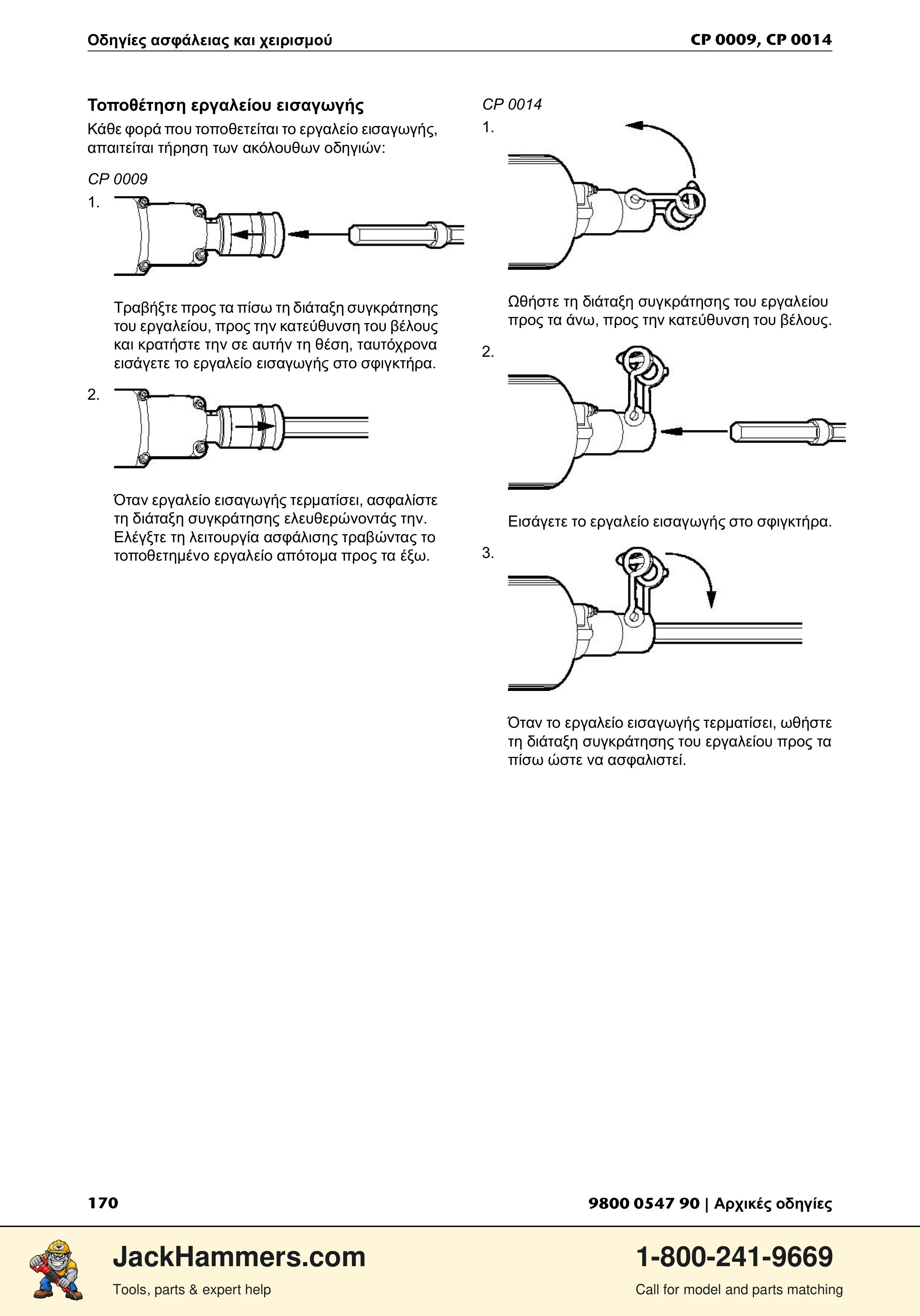 Chicago Pneumatic 0009 Series / 0014 Series PDF page 170 of 260