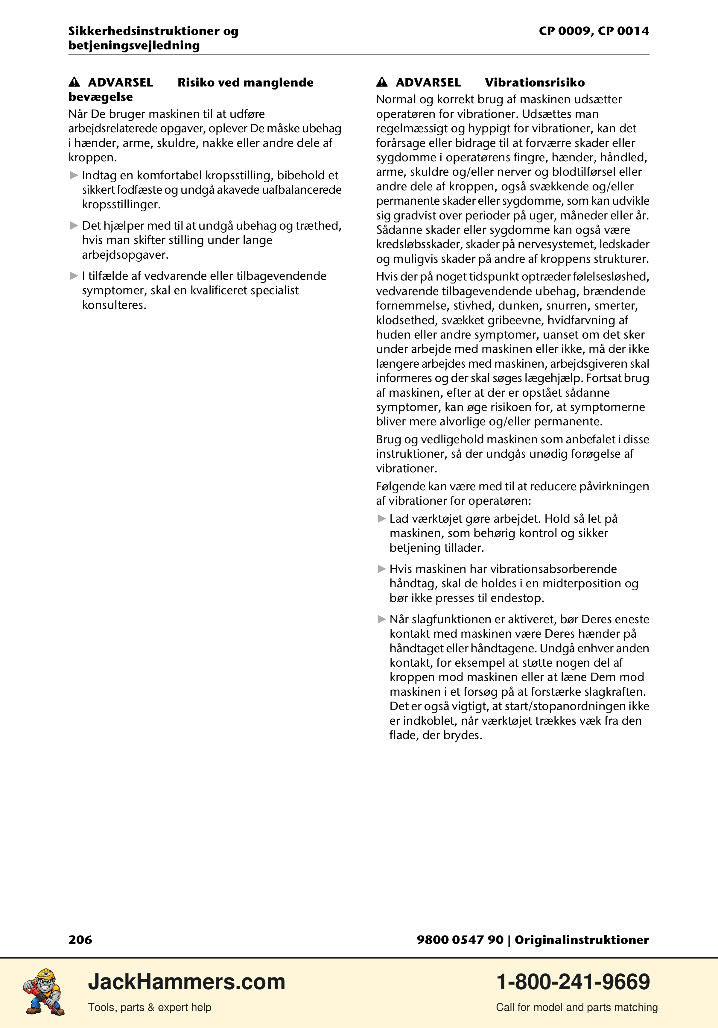 Chicago Pneumatic 0009 Series / 0014 Series PDF page 206 of 260