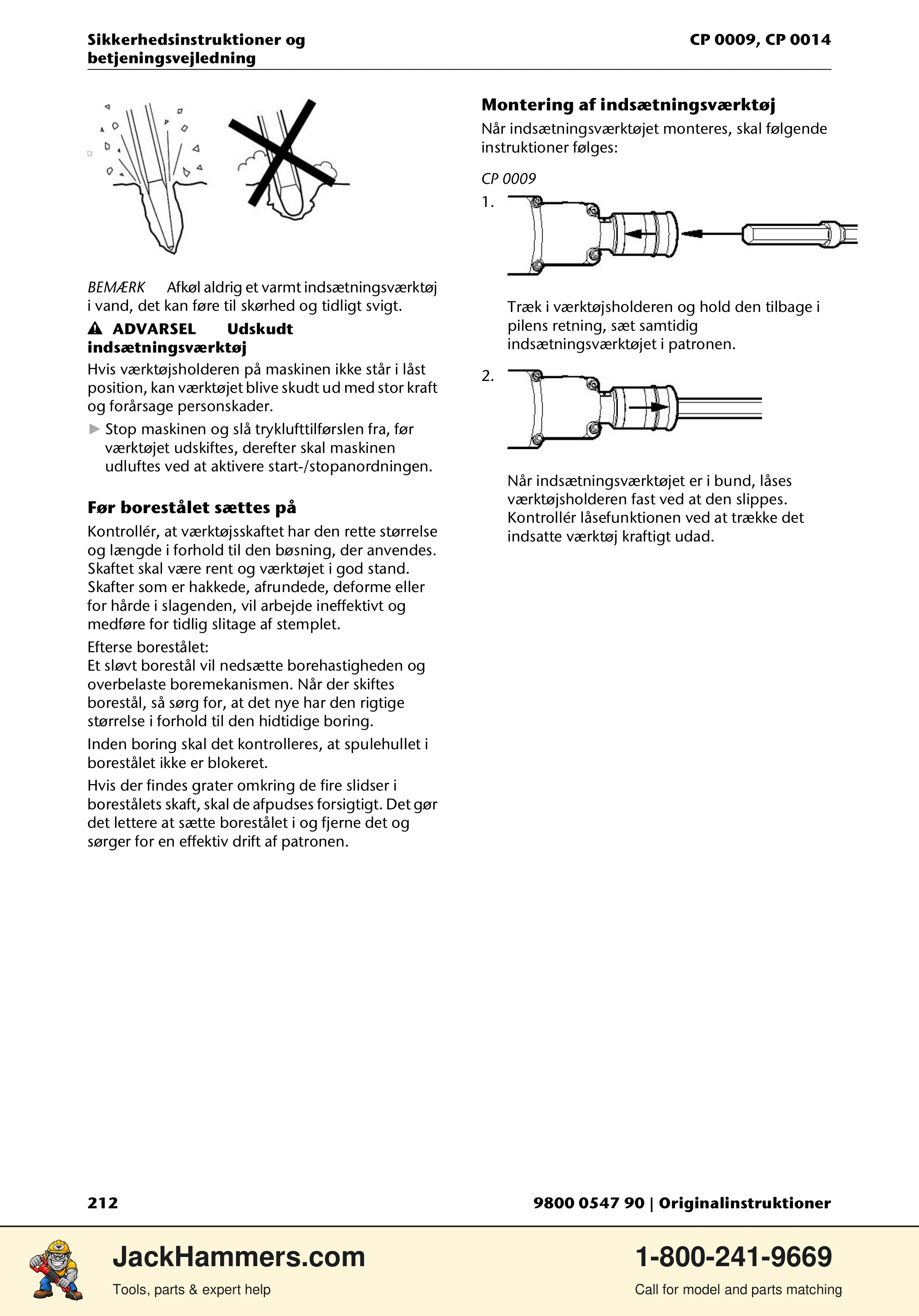 Chicago Pneumatic 0009 Series / 0014 Series PDF page 212 of 260