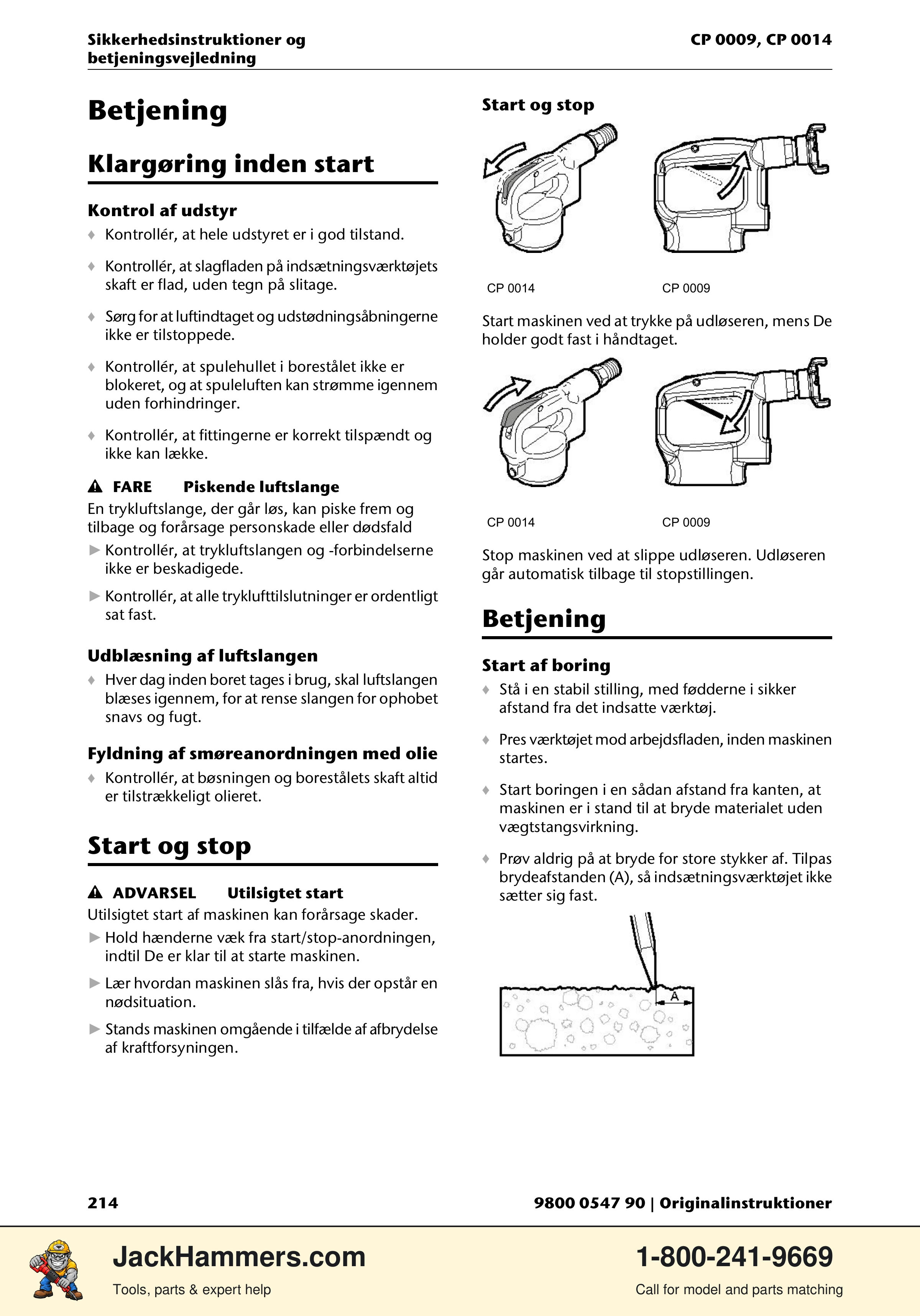 Chicago Pneumatic 0009 Series / 0014 Series PDF page 214 of 260