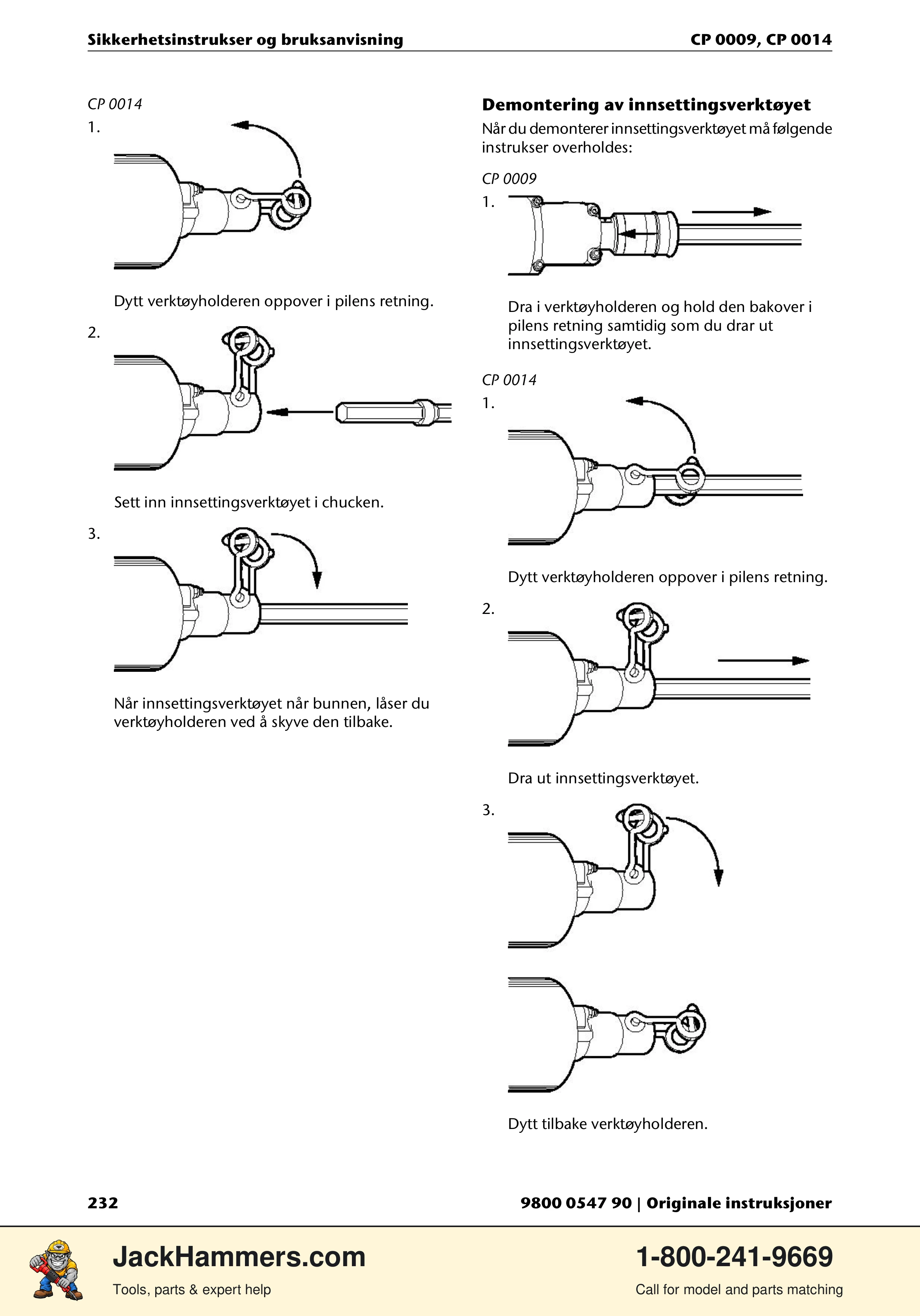 Chicago Pneumatic 0009 Series / 0014 Series PDF page 232 of 260