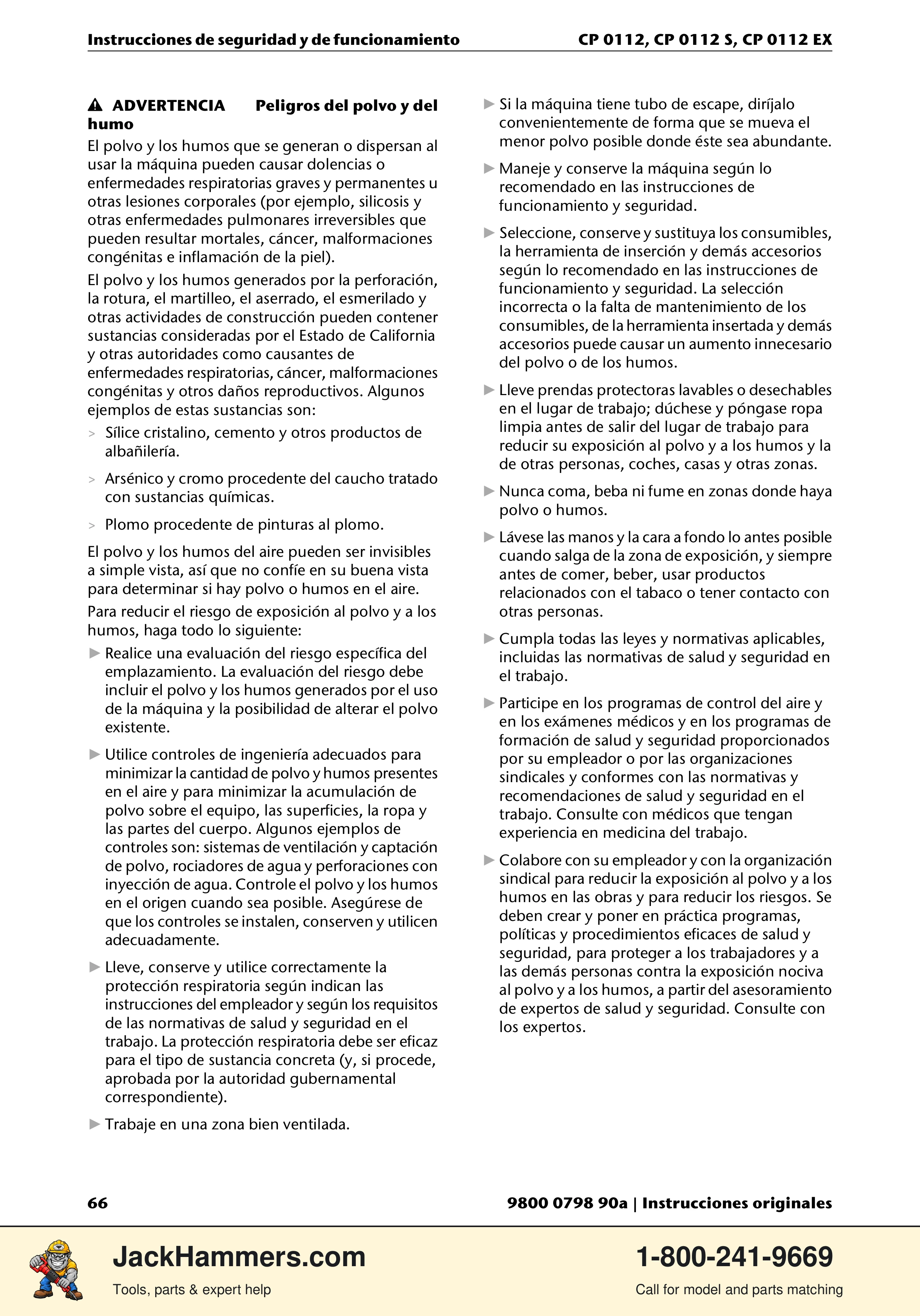 Chicago Pneumatic CP0112 Series PDF page 66 of 232
