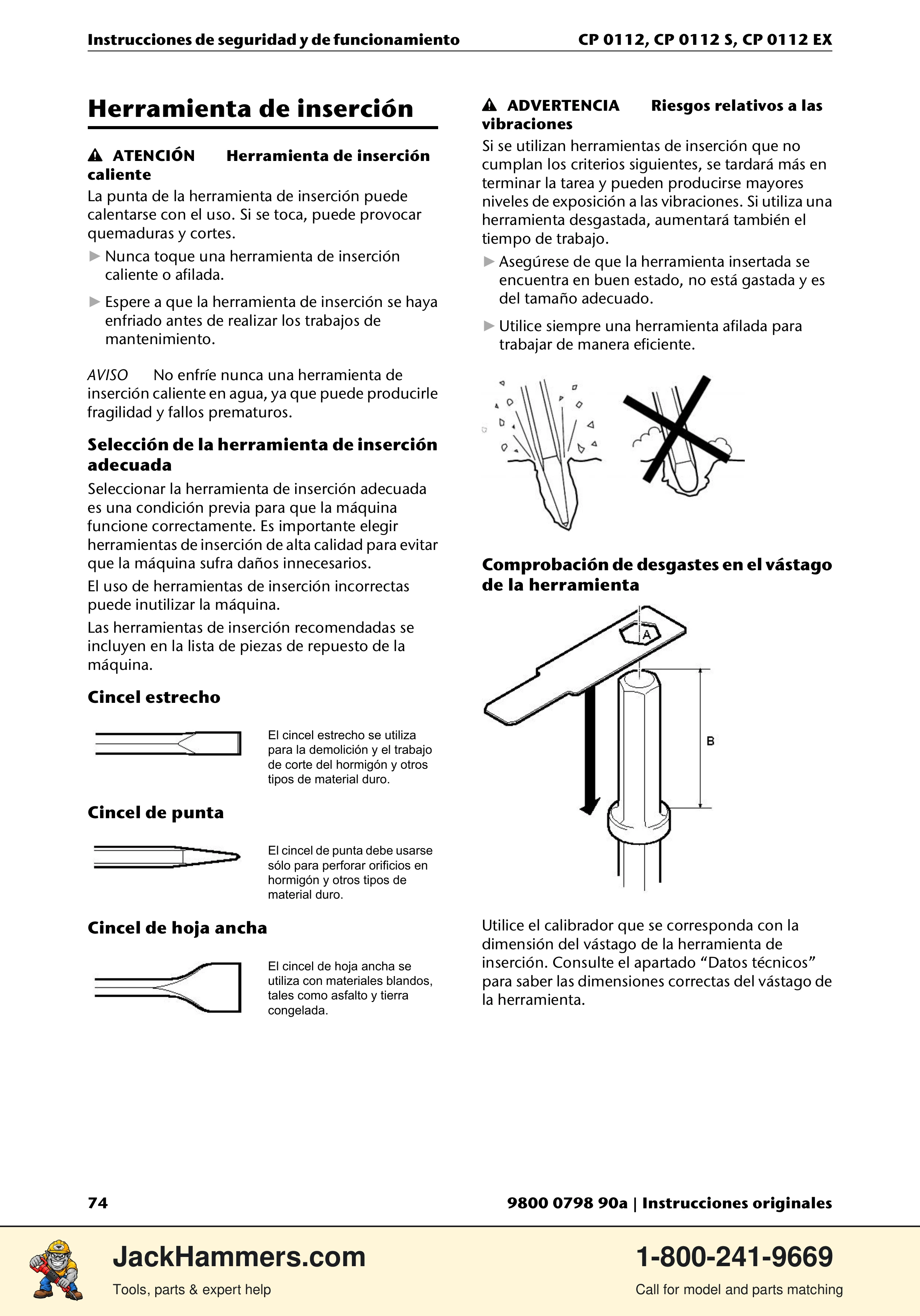 Chicago Pneumatic CP0112 Series PDF page 74 of 232