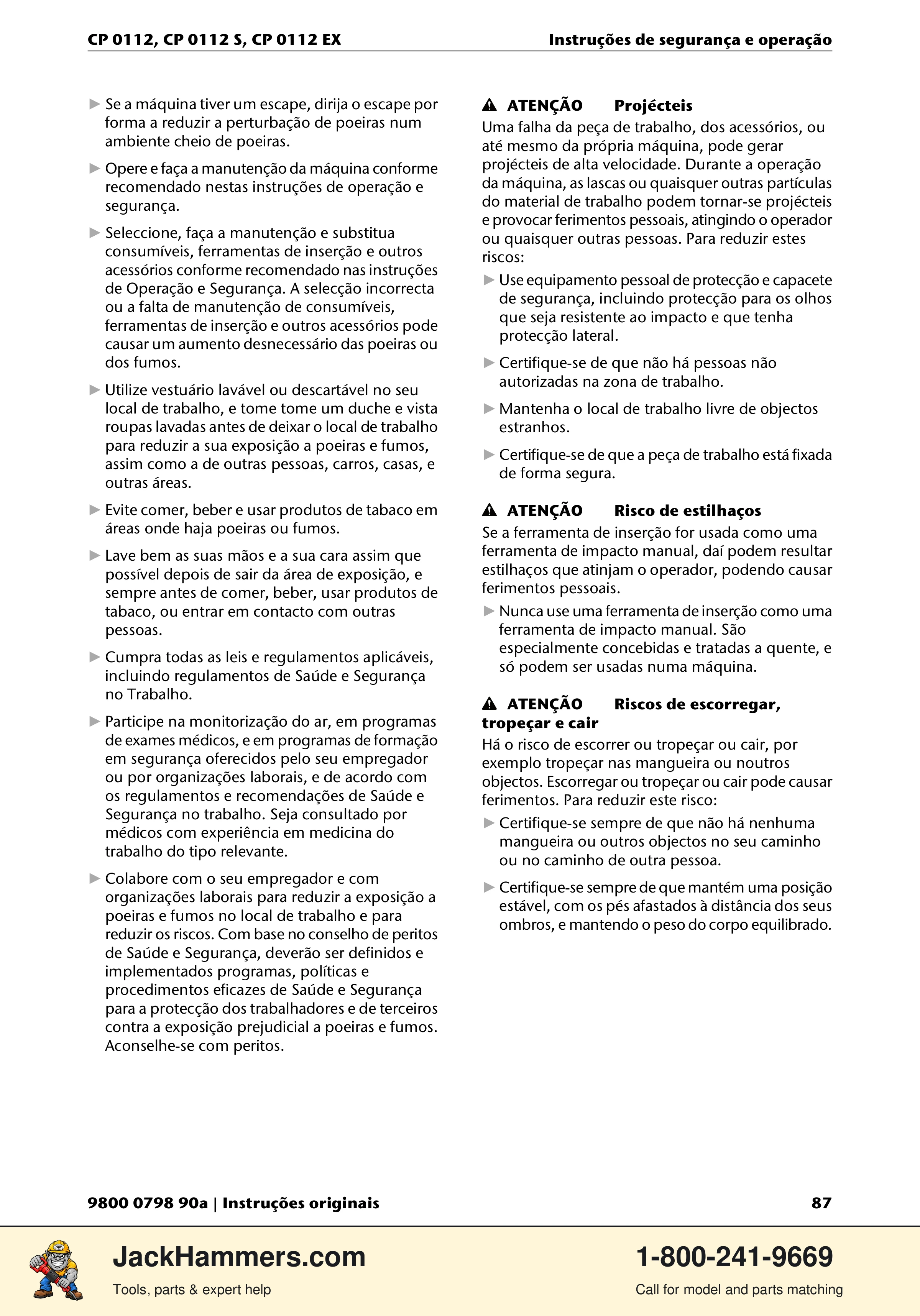 Chicago Pneumatic CP0112 Series PDF page 87 of 232