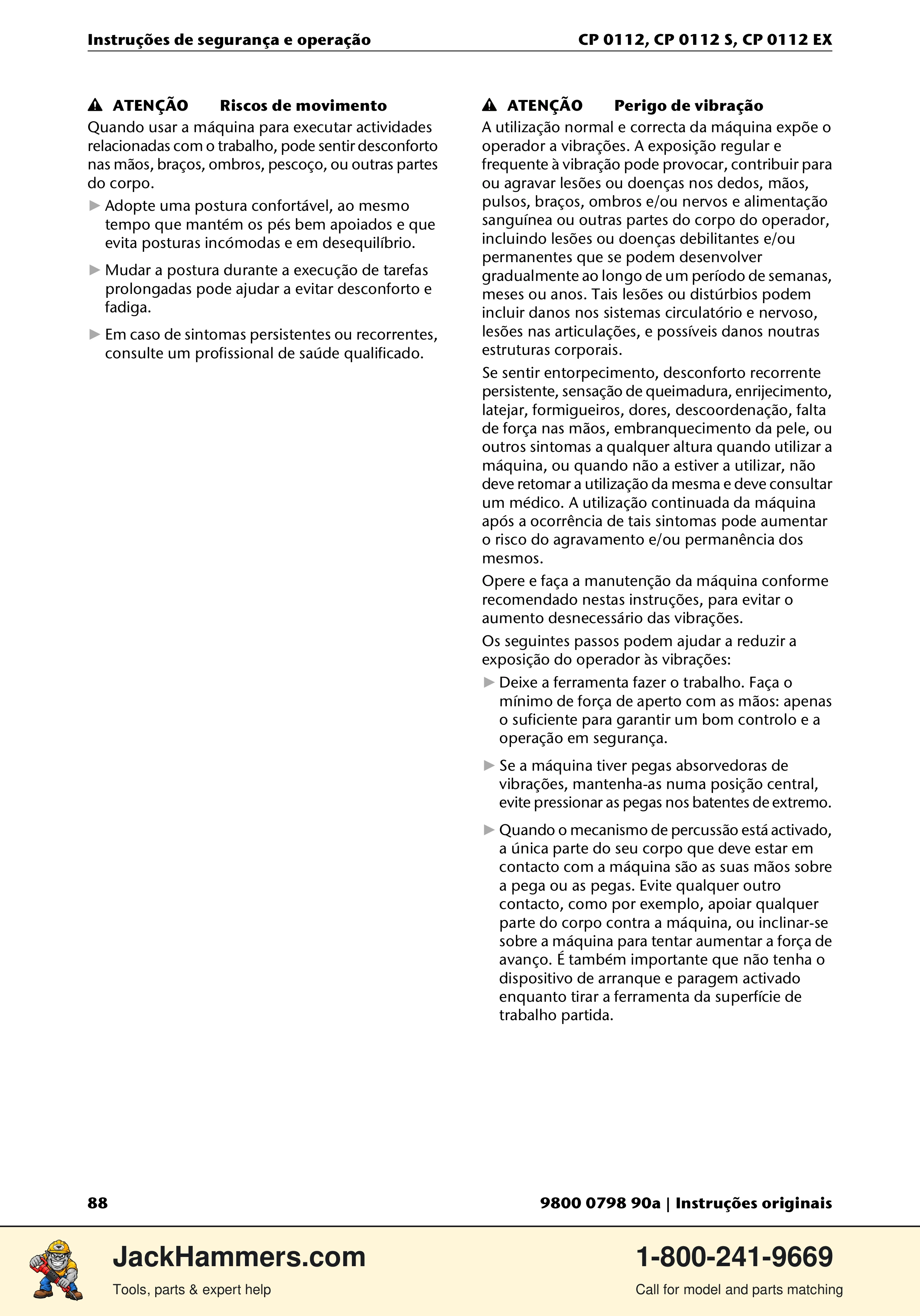 Chicago Pneumatic CP0112 Series PDF page 88 of 232