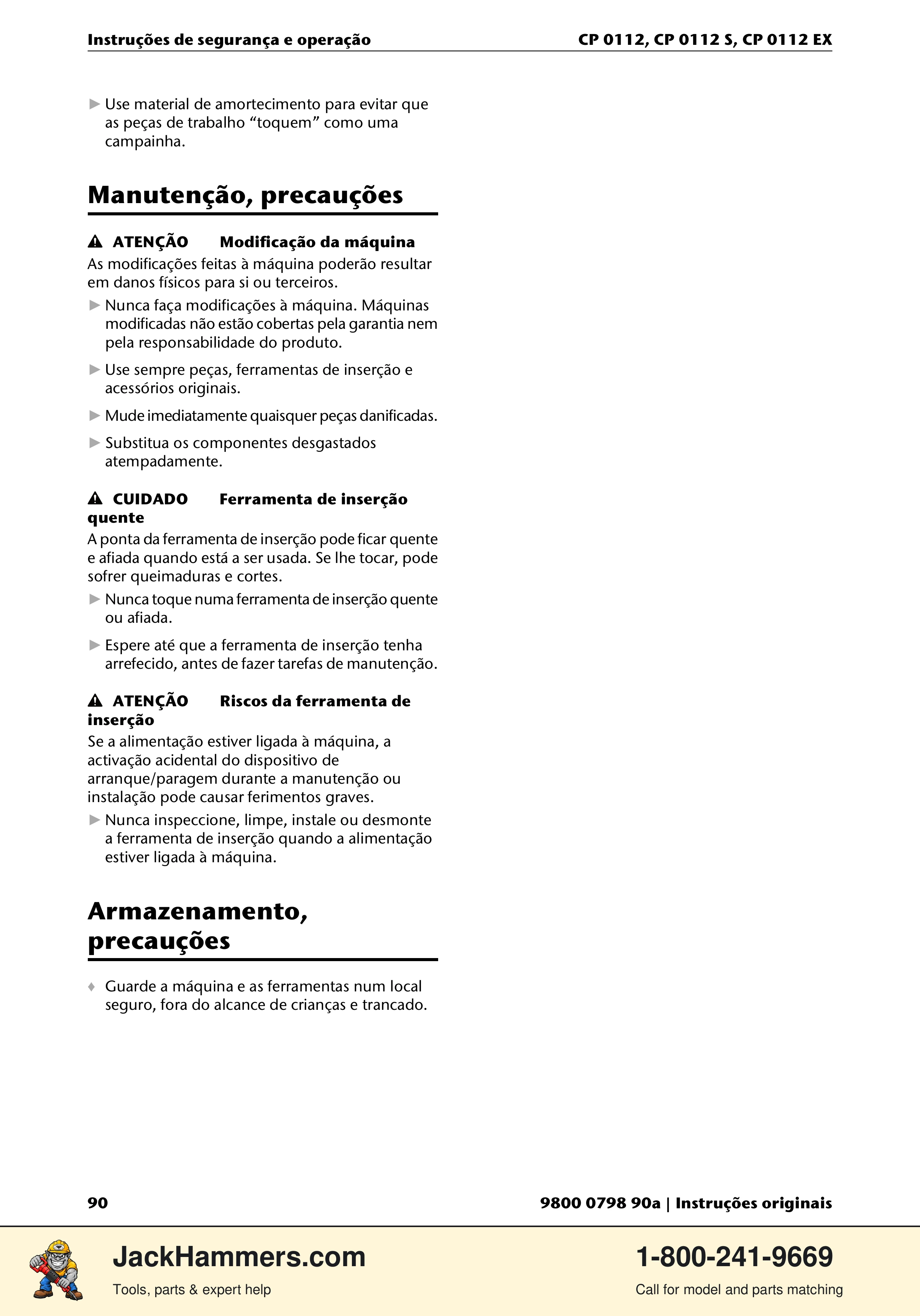 Chicago Pneumatic CP0112 Series PDF page 90 of 232