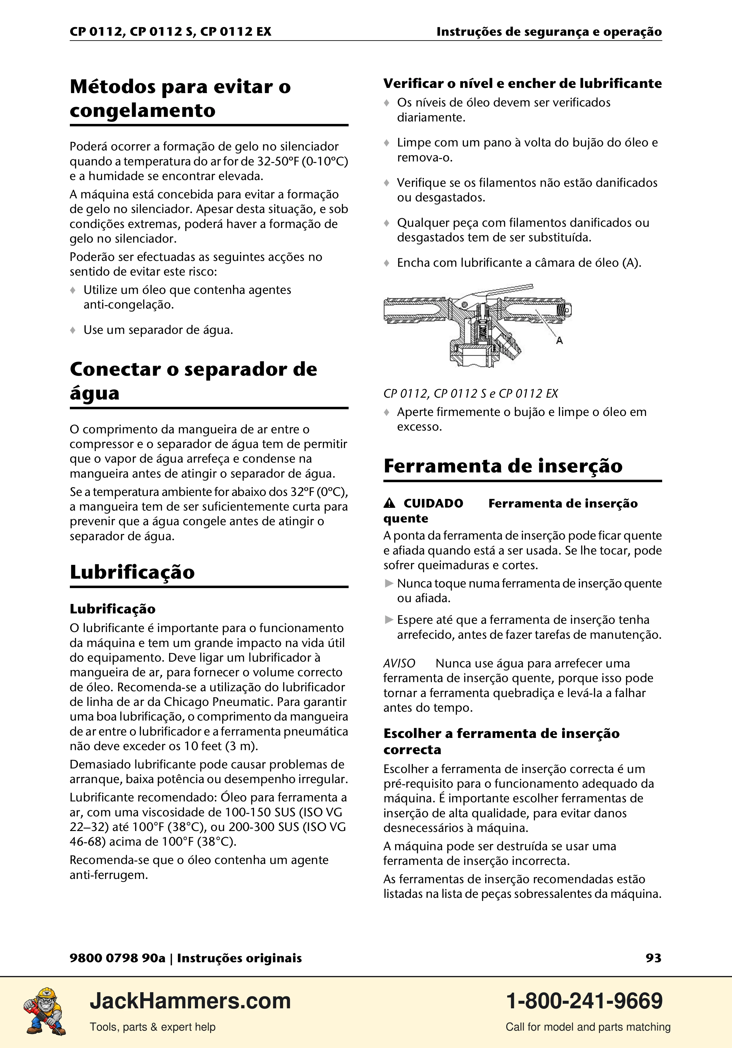 Chicago Pneumatic CP0112 Series PDF page 93 of 232