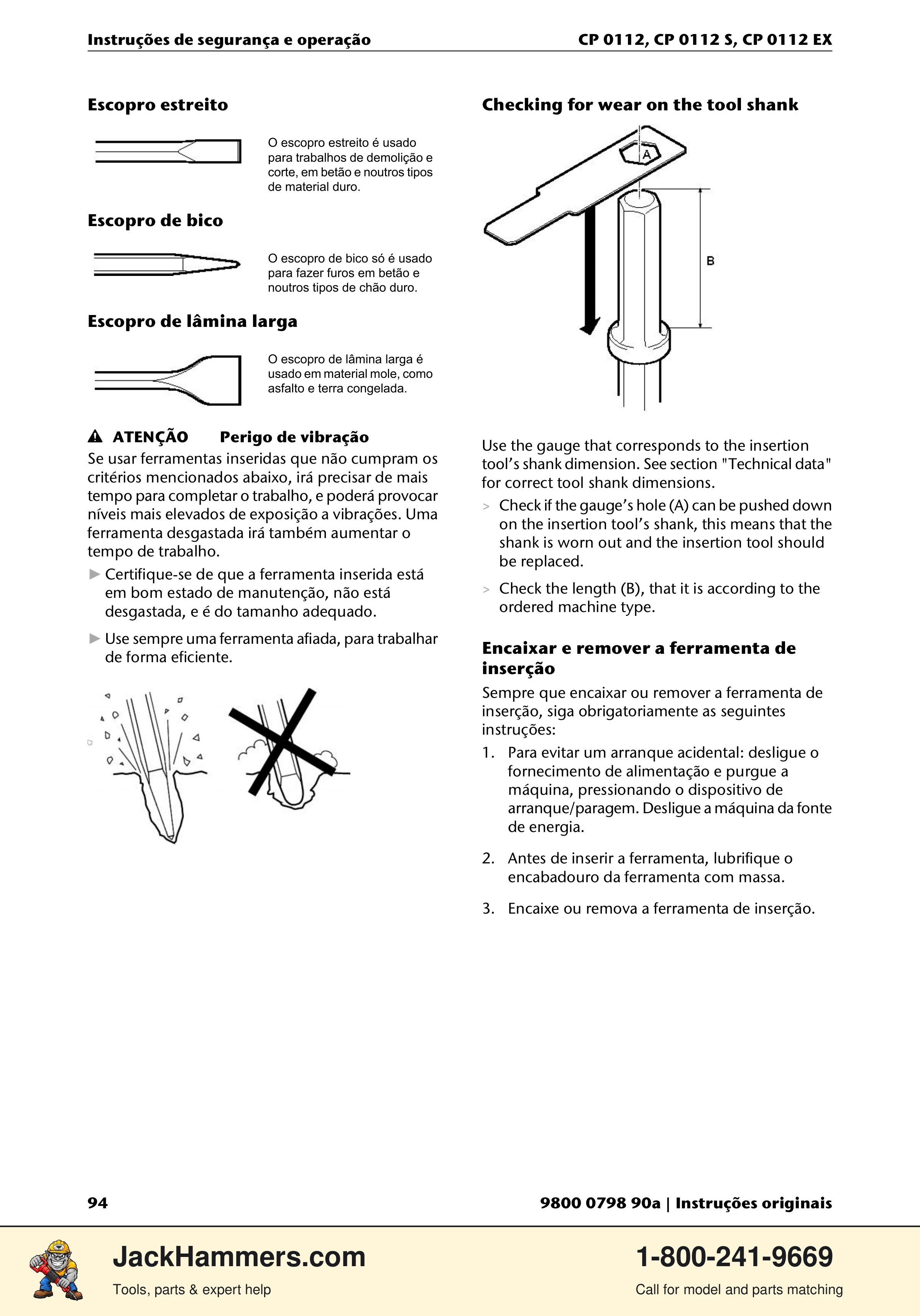 Chicago Pneumatic CP0112 Series PDF page 94 of 232