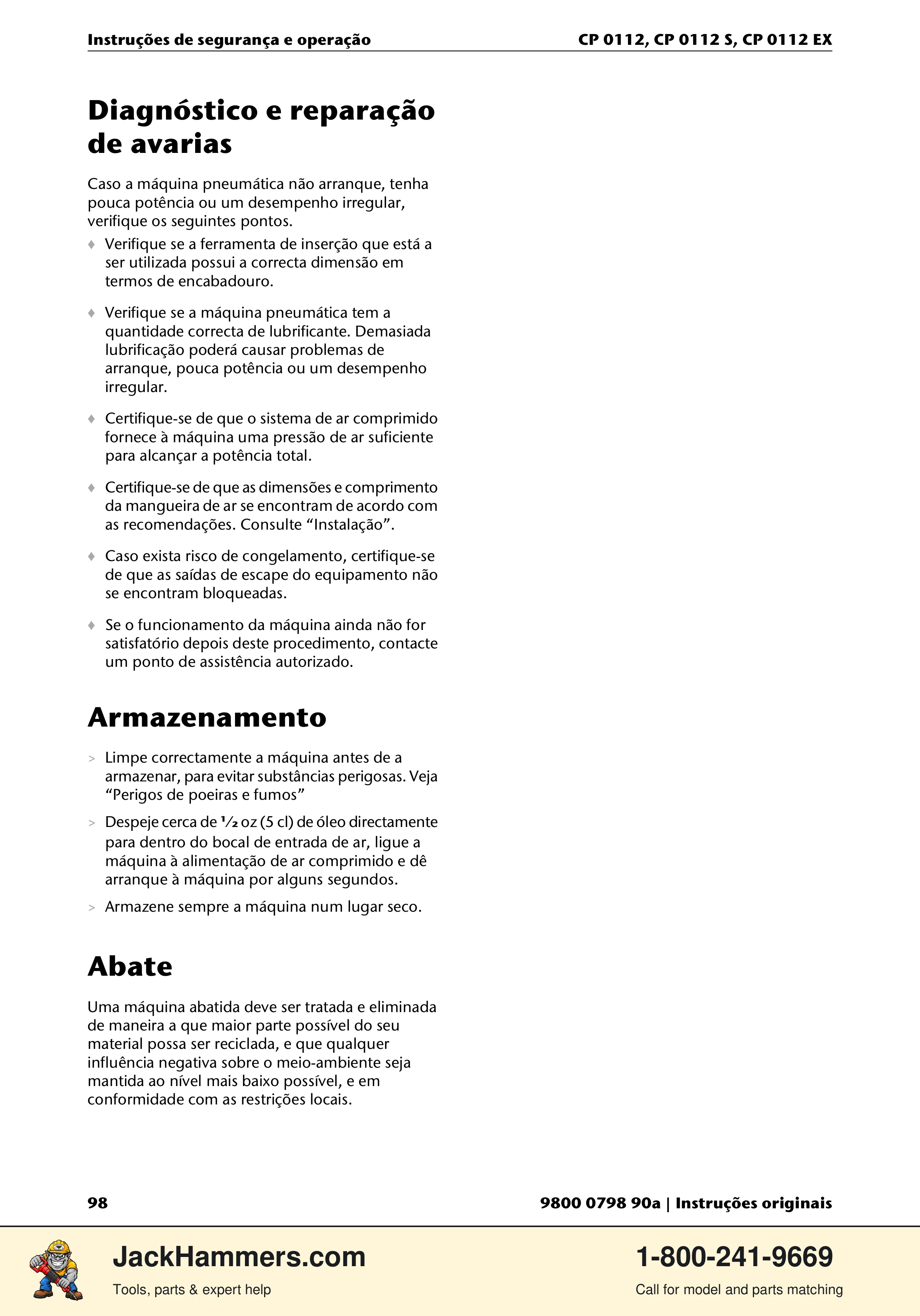 Chicago Pneumatic CP0112 Series PDF page 98 of 232
