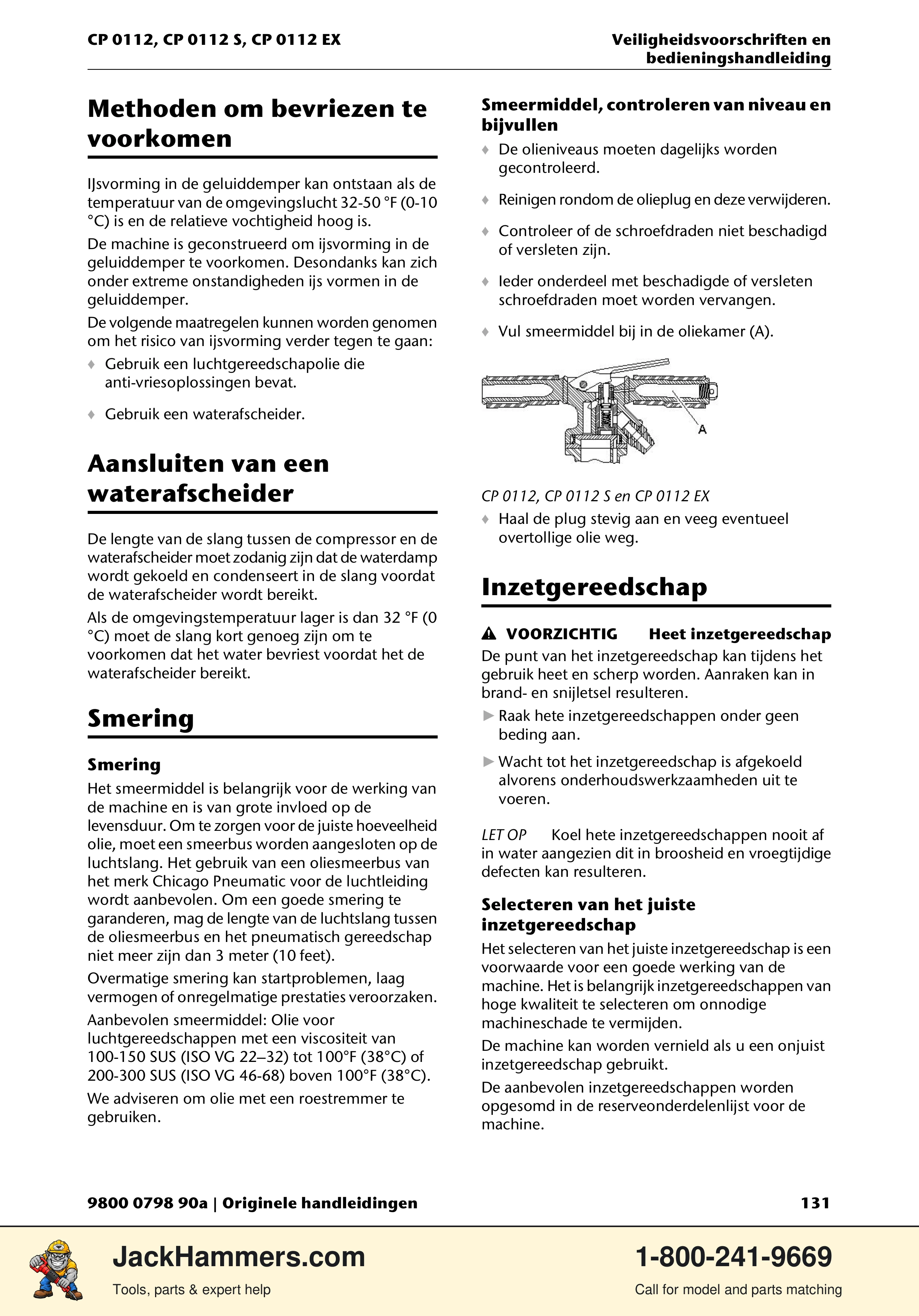 Chicago Pneumatic CP0112 Series PDF page 131 of 232