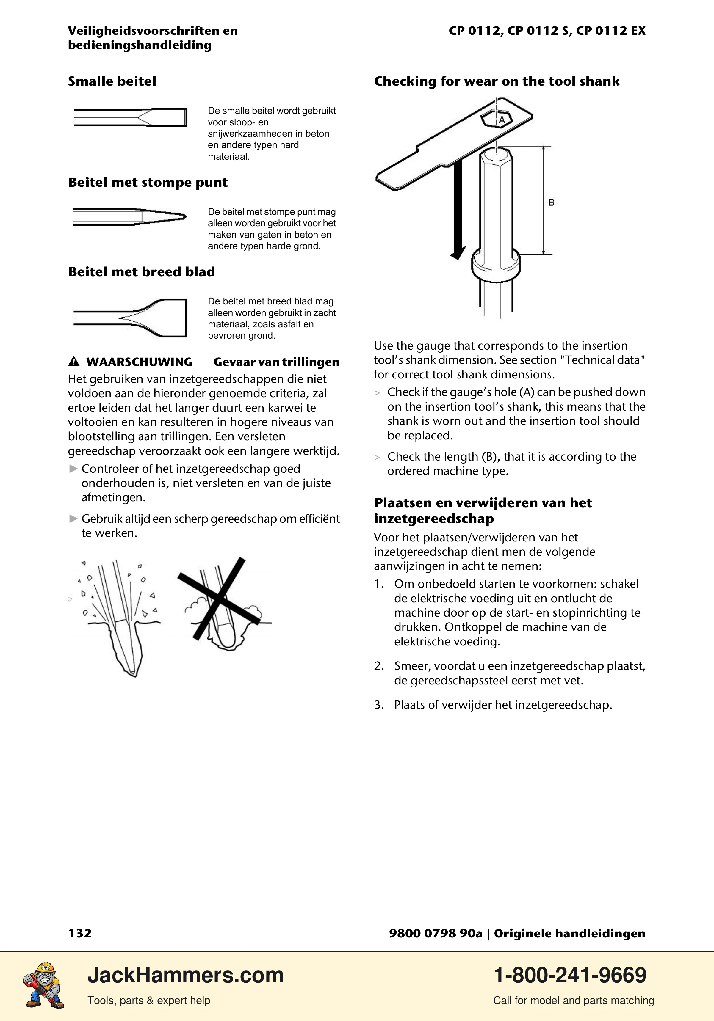 Chicago Pneumatic CP0112 Series PDF page 132 of 232