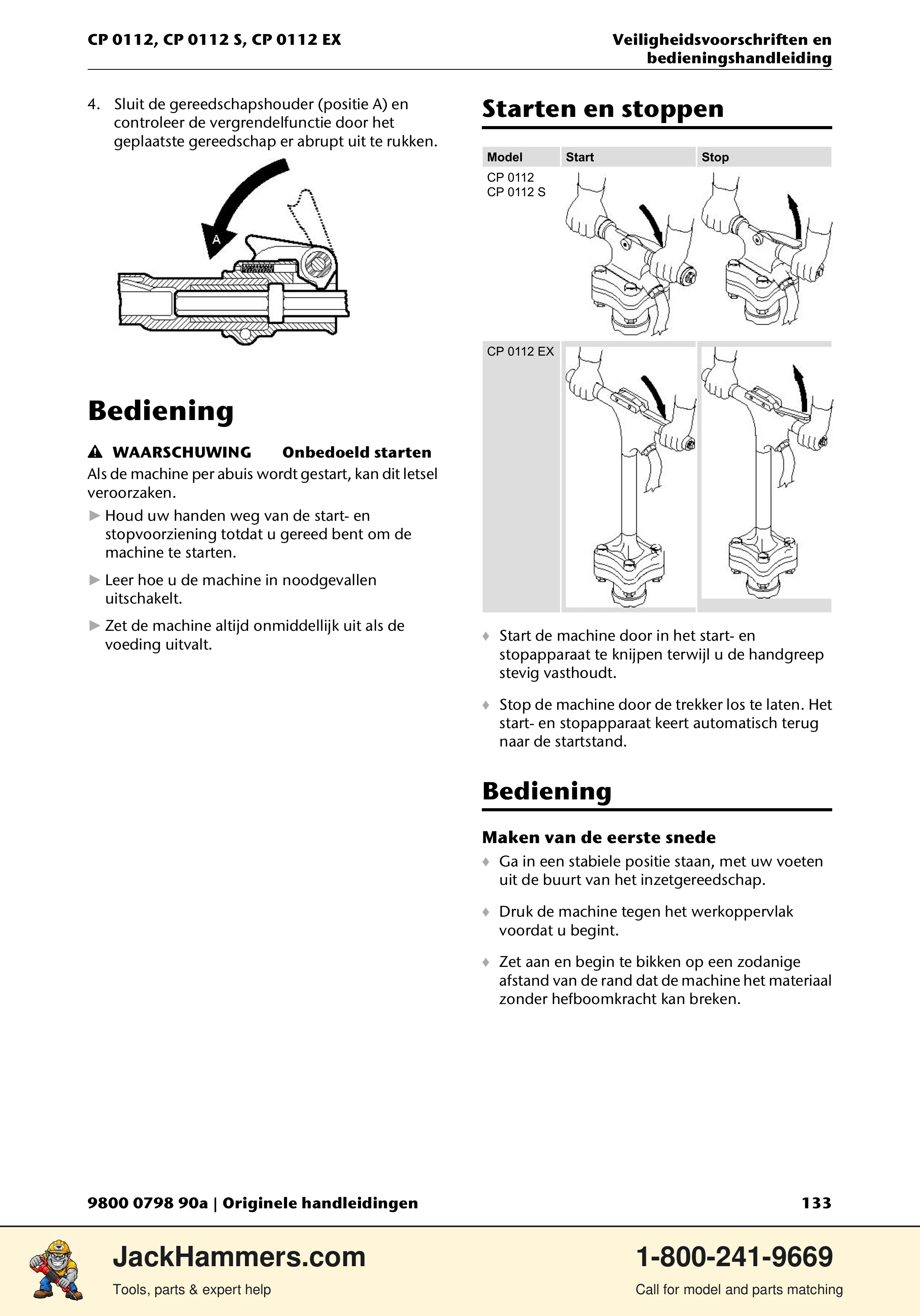 Chicago Pneumatic CP0112 Series PDF page 133 of 232