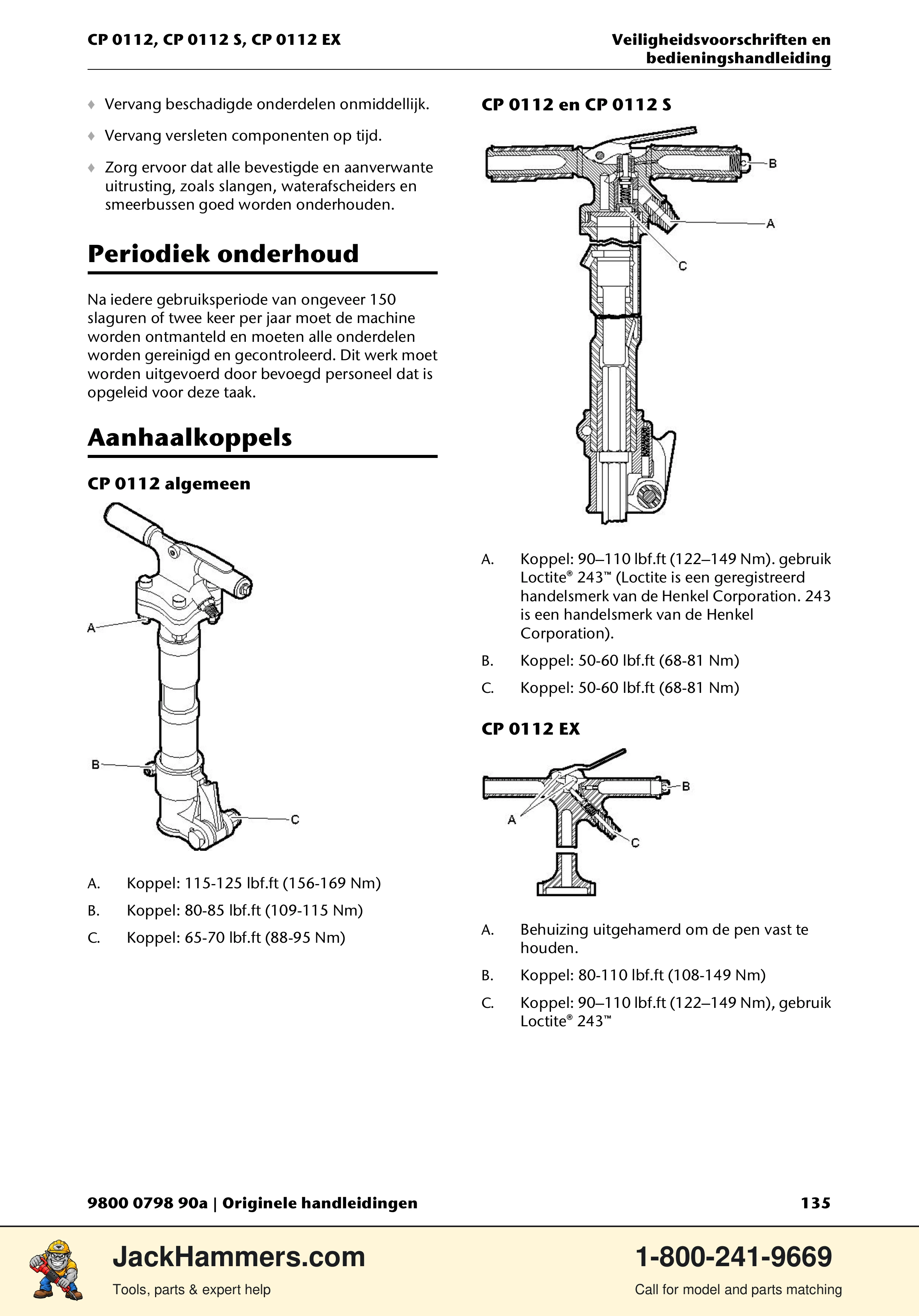 Chicago Pneumatic CP0112 Series PDF page 135 of 232