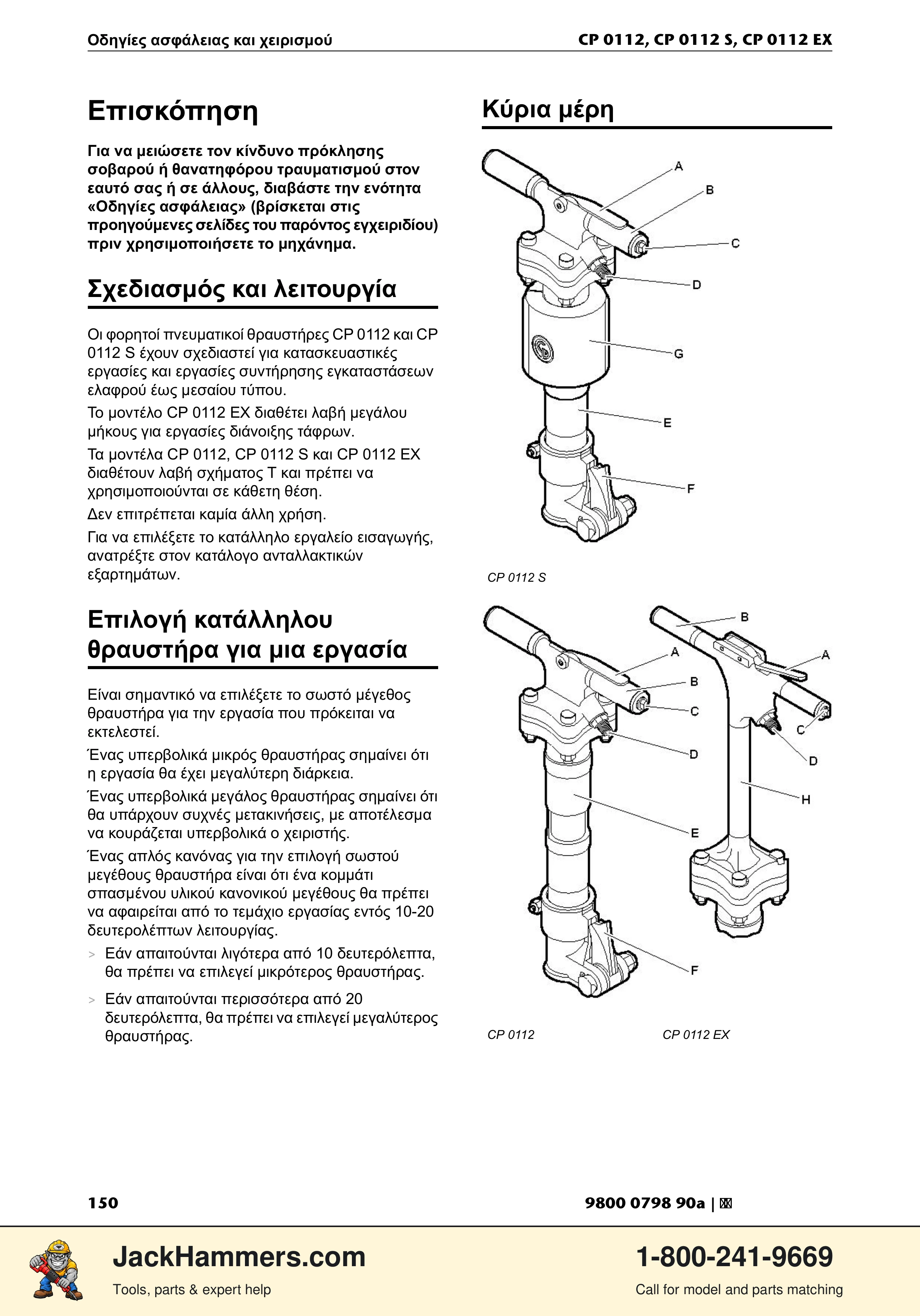 Chicago Pneumatic CP0112 Series PDF page 150 of 232