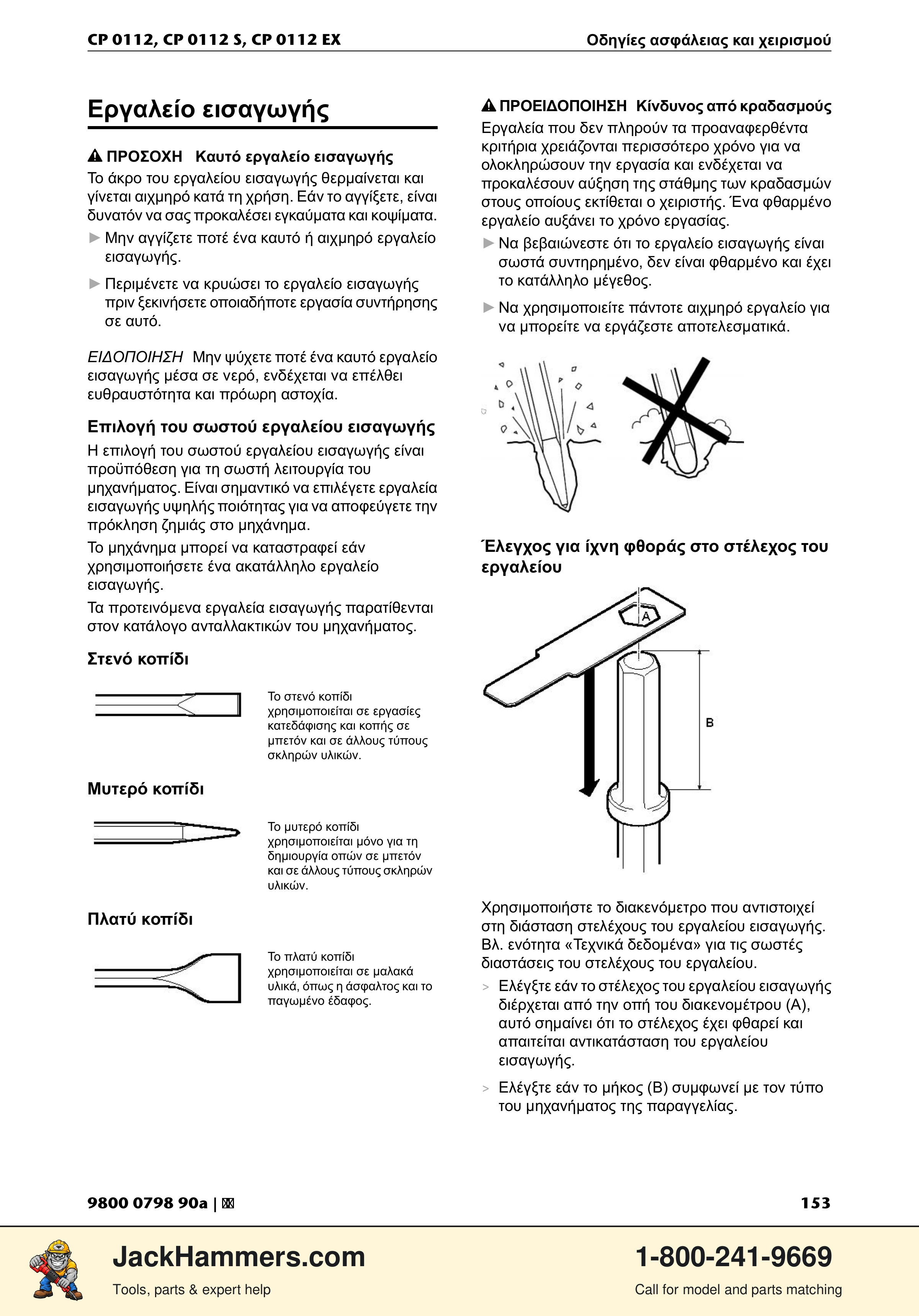 Chicago Pneumatic CP0112 Series PDF page 153 of 232