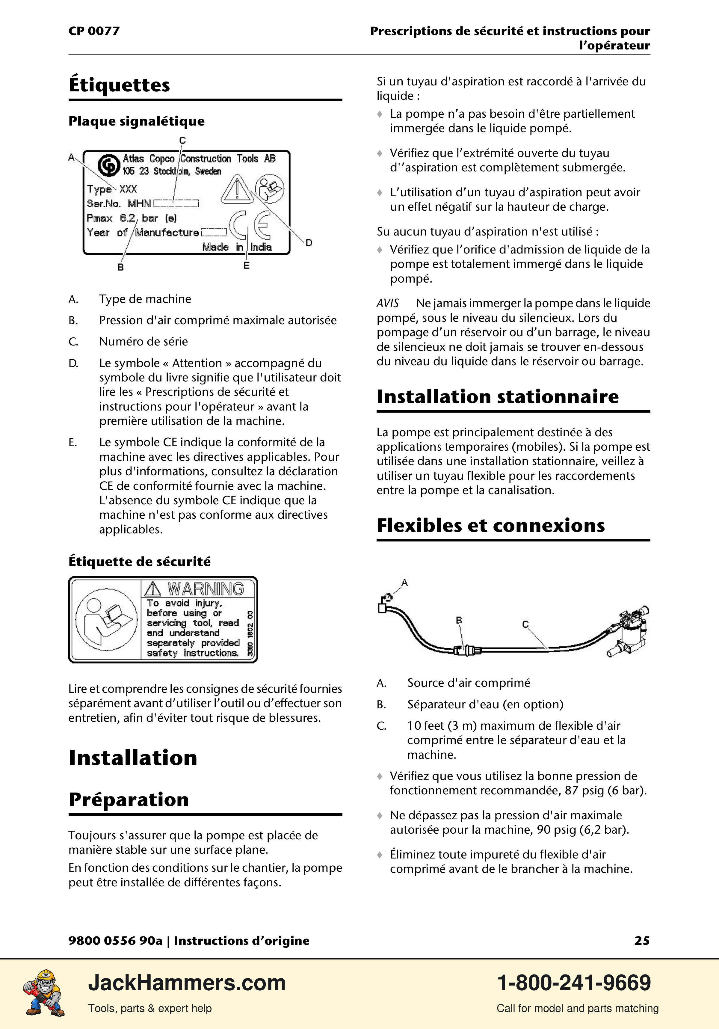 Chicago Pneumatic CP 0077 PDF page 25 of 104