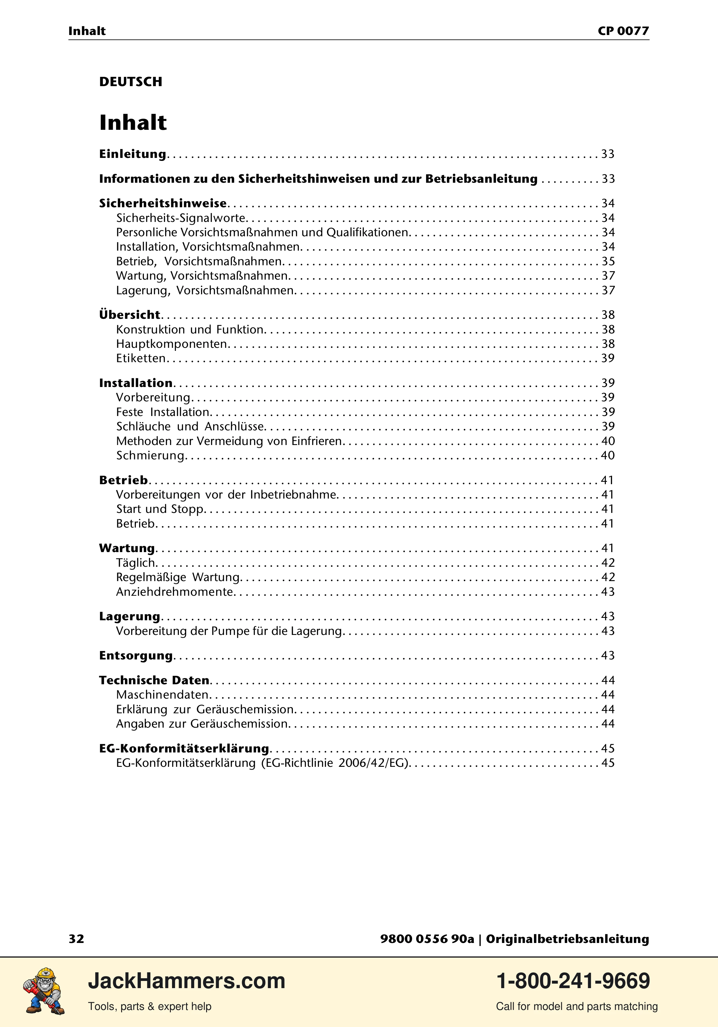 Chicago Pneumatic CP 0077 PDF page 32 of 104