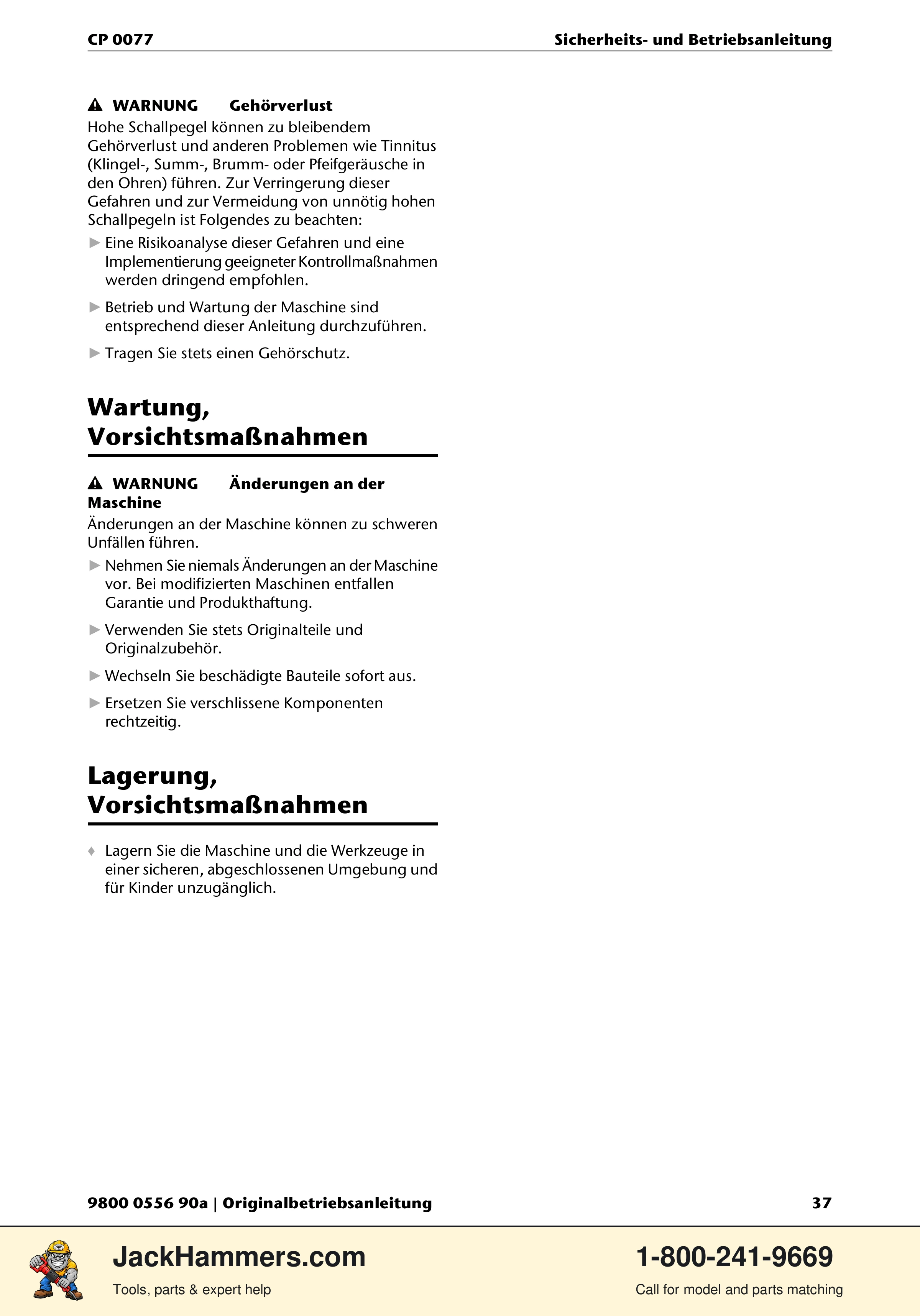 Chicago Pneumatic CP 0077 PDF page 37 of 104