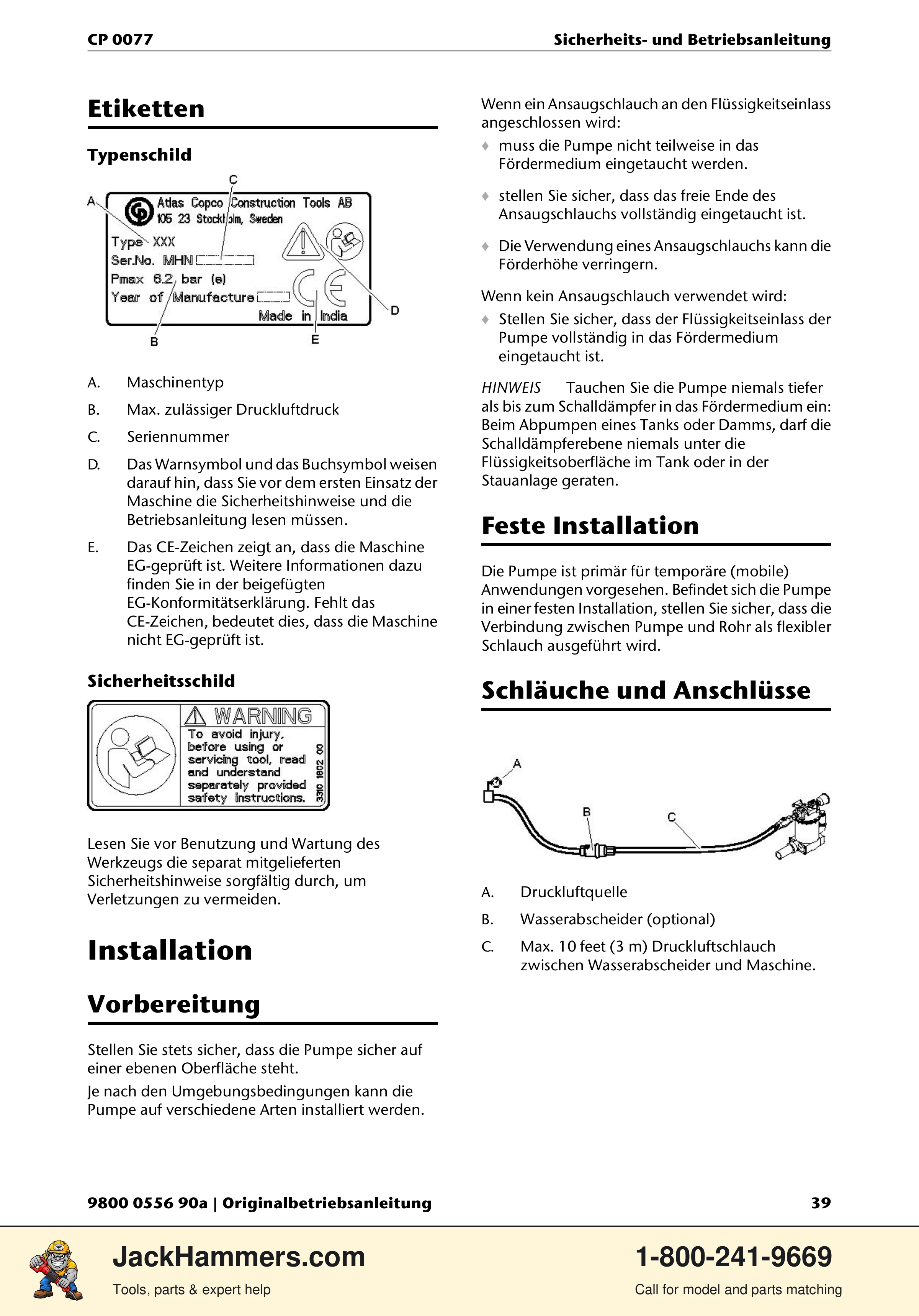 Chicago Pneumatic CP 0077 PDF page 39 of 104