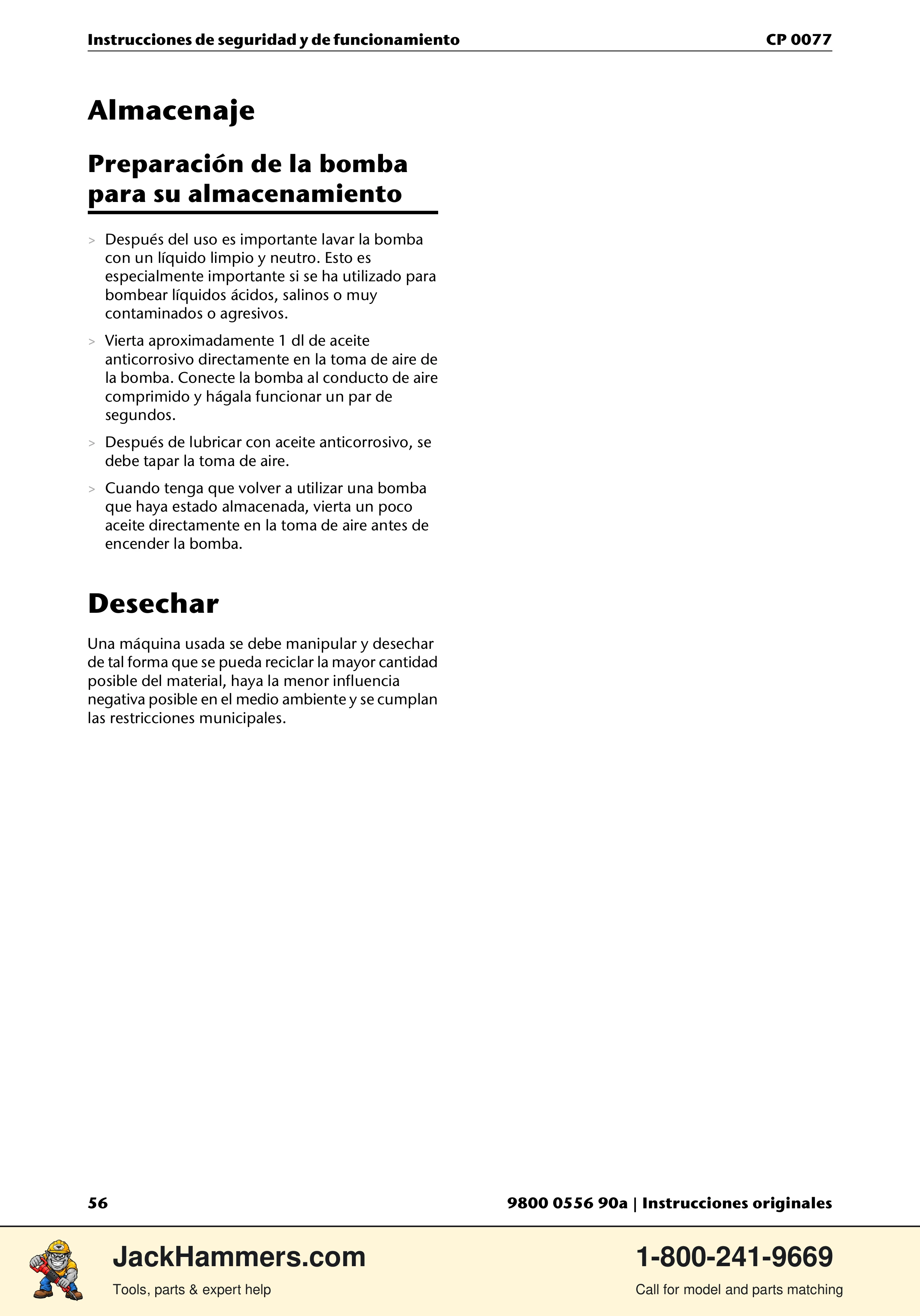 Chicago Pneumatic CP 0077 PDF page 56 of 104