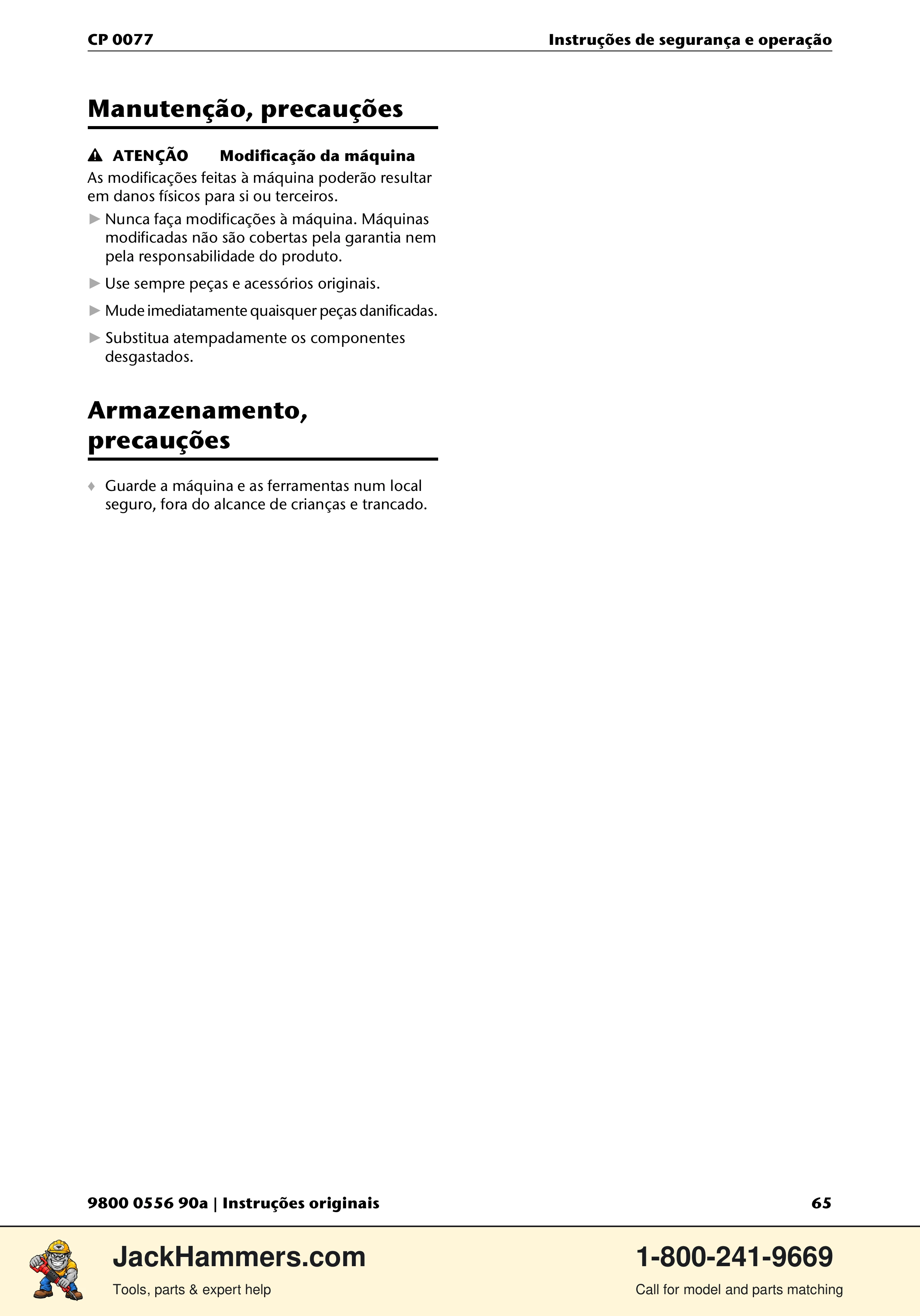 Chicago Pneumatic CP 0077 PDF page 65 of 104