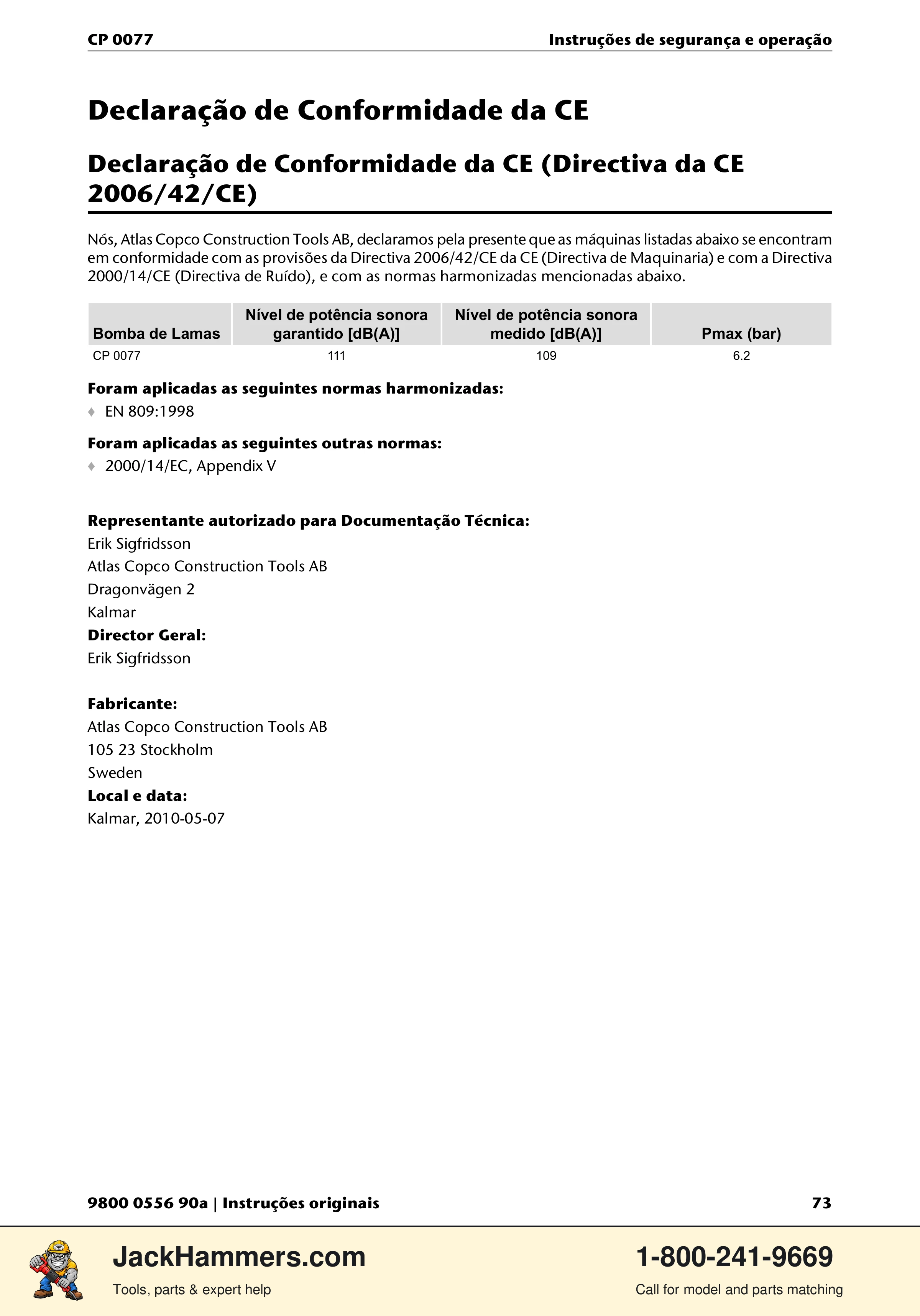 Chicago Pneumatic CP 0077 PDF page 73 of 104