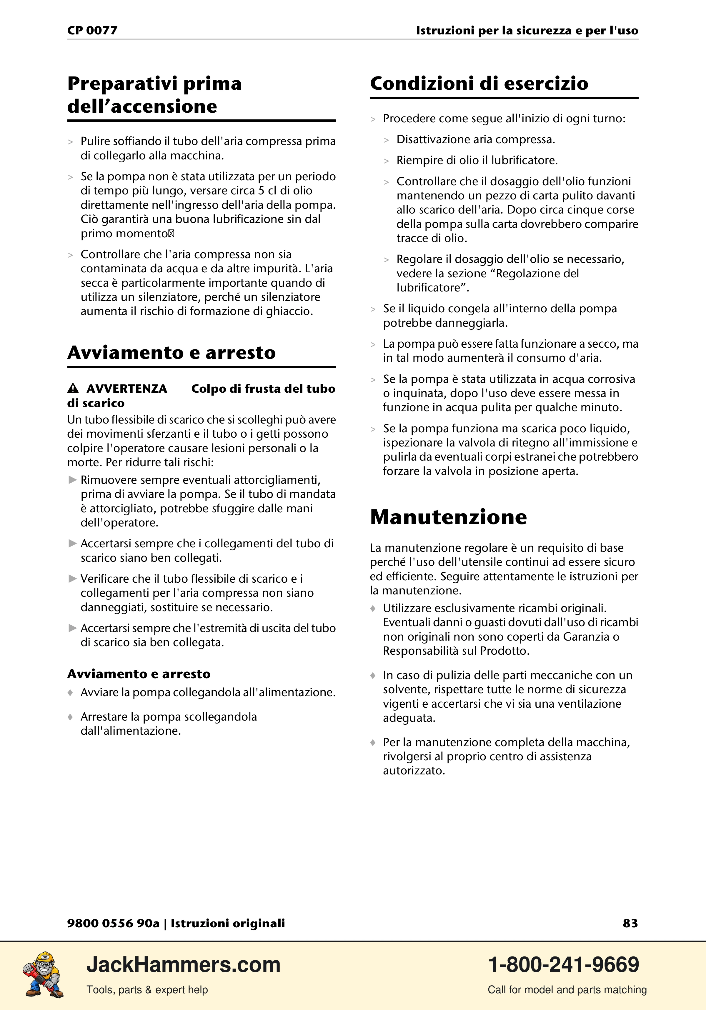 Chicago Pneumatic CP 0077 PDF page 83 of 104