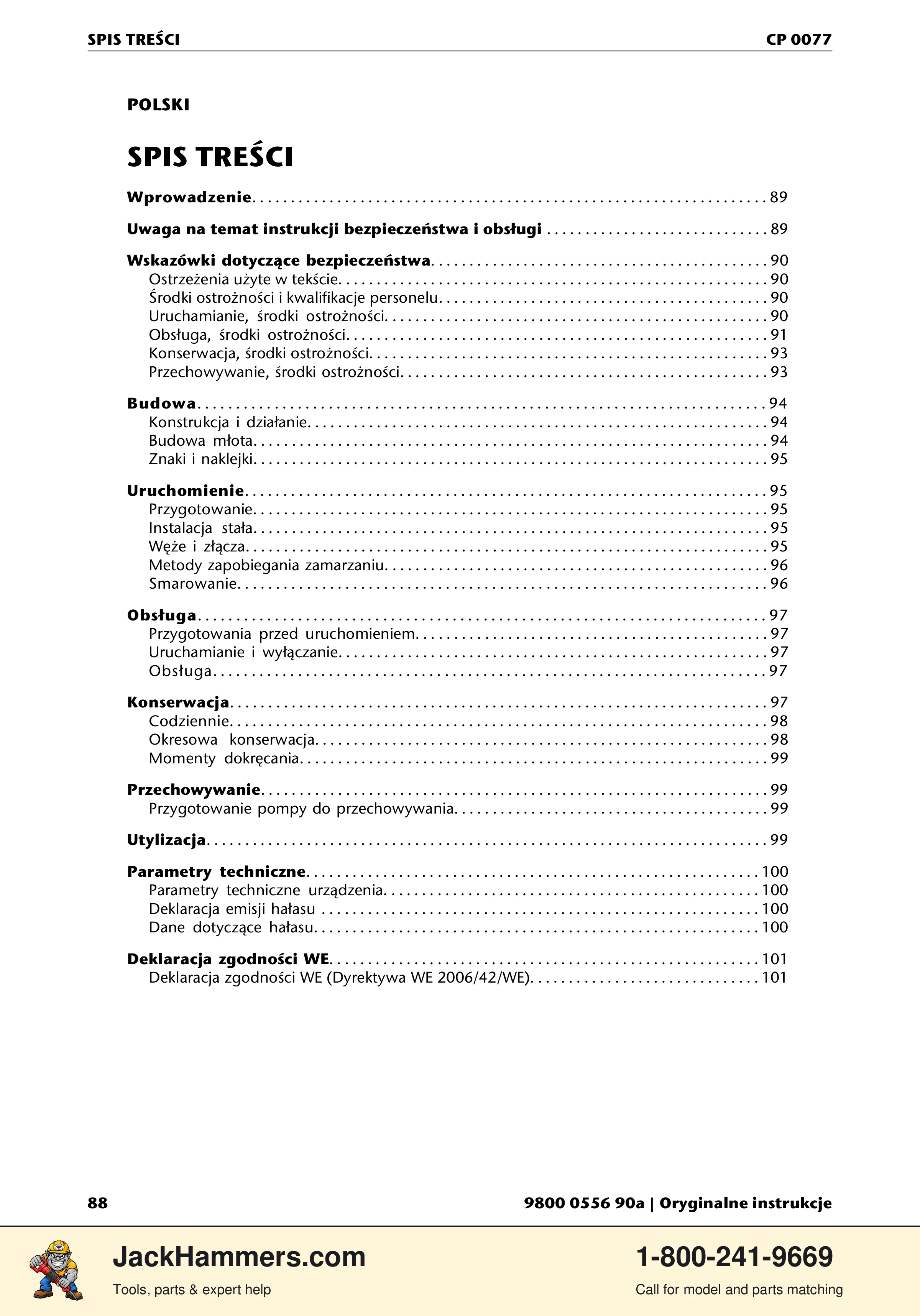 Chicago Pneumatic CP 0077 PDF page 88 of 104