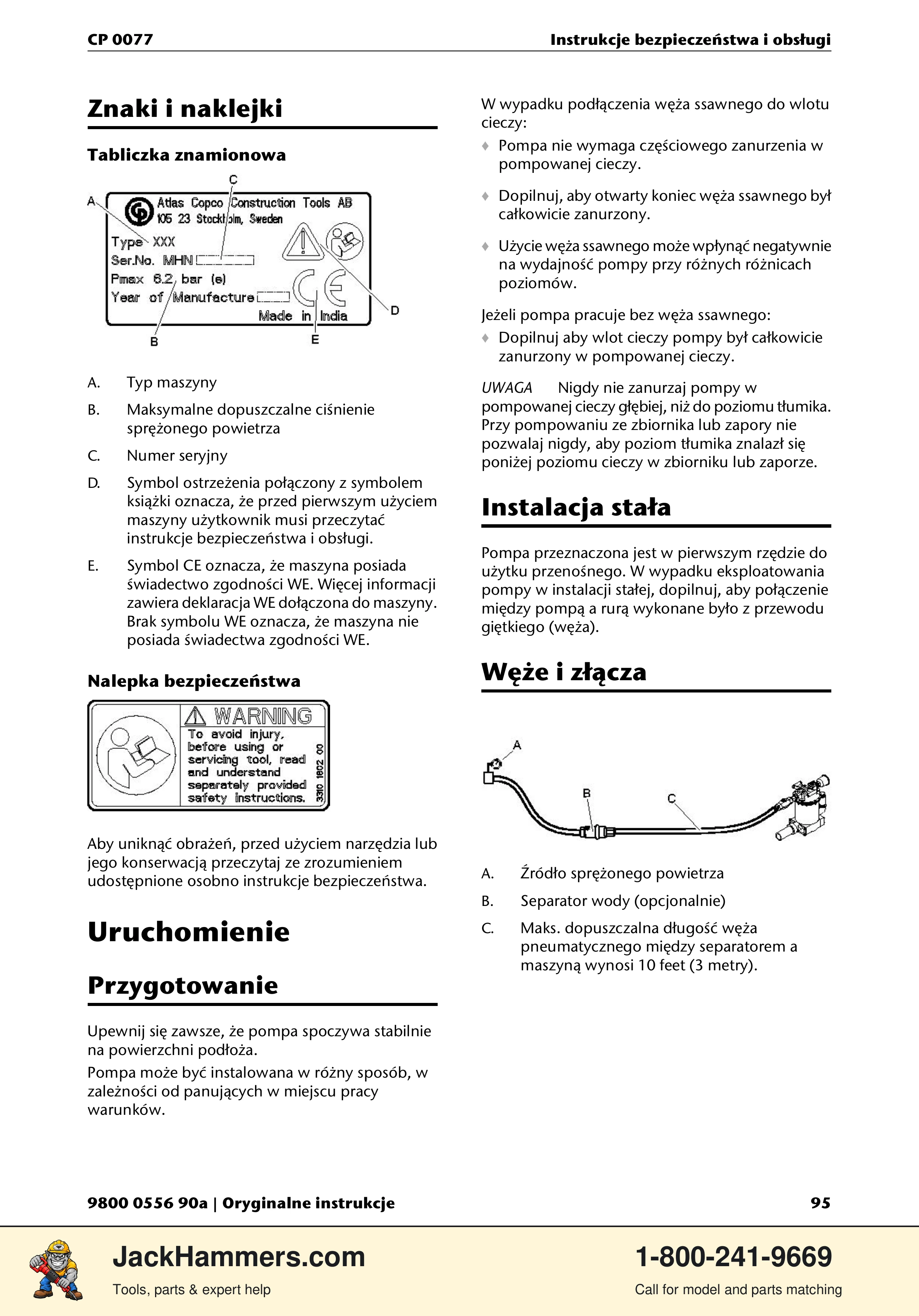 Chicago Pneumatic CP 0077 PDF page 95 of 104