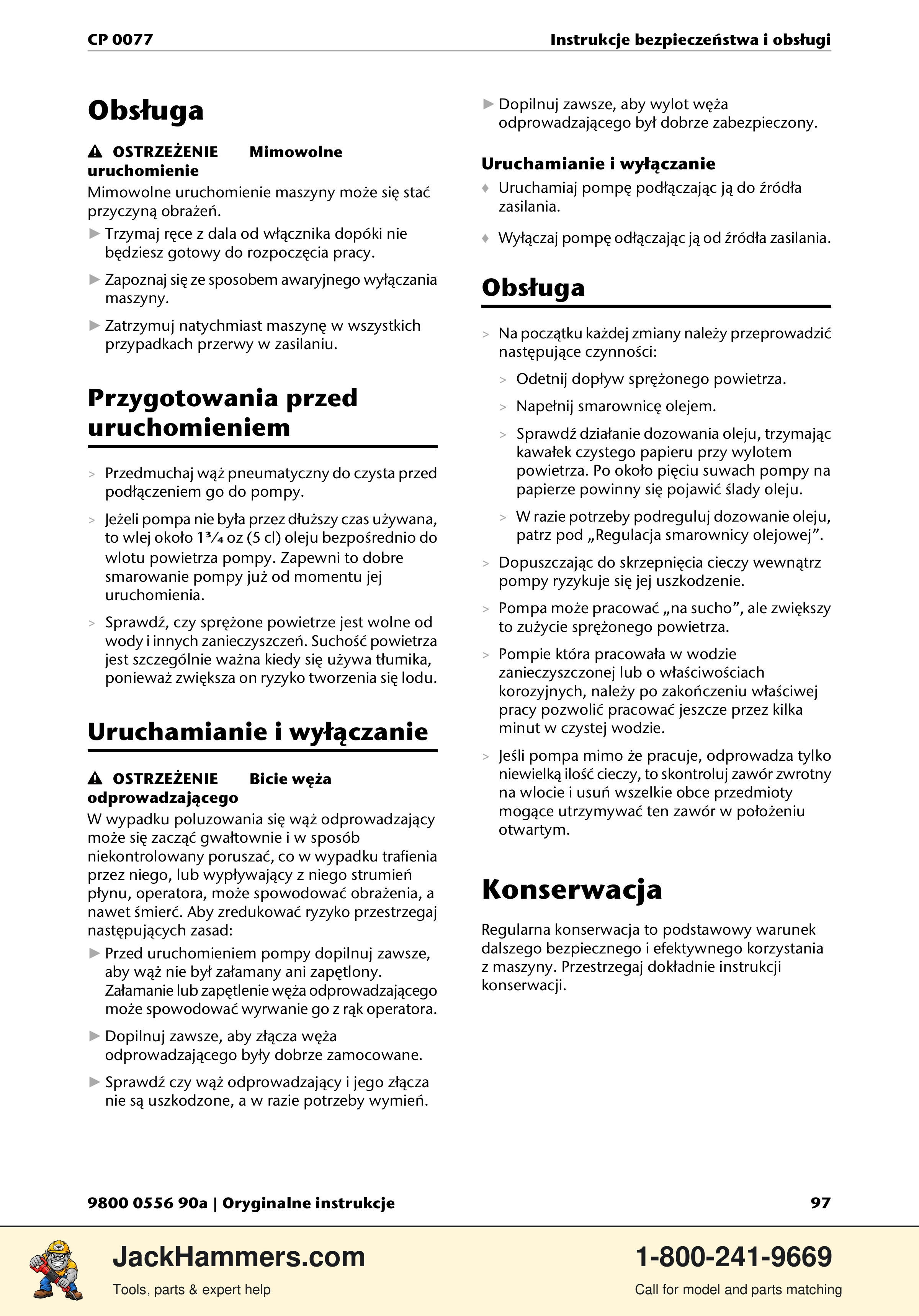 Chicago Pneumatic CP 0077 PDF page 97 of 104