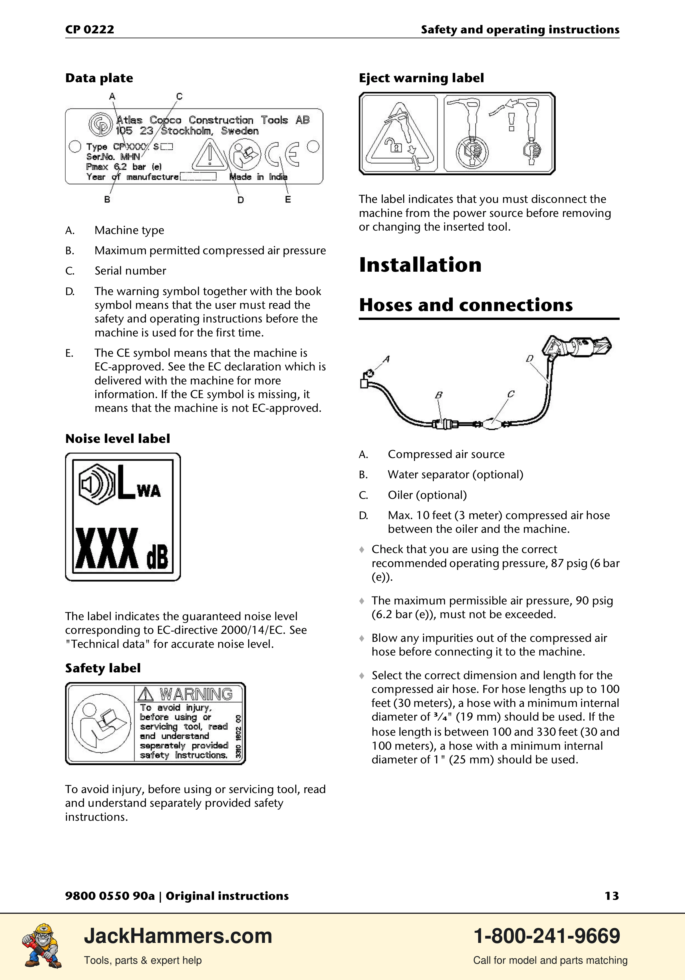 Chicago Pneumatic 0222 PDF page 13 of 216