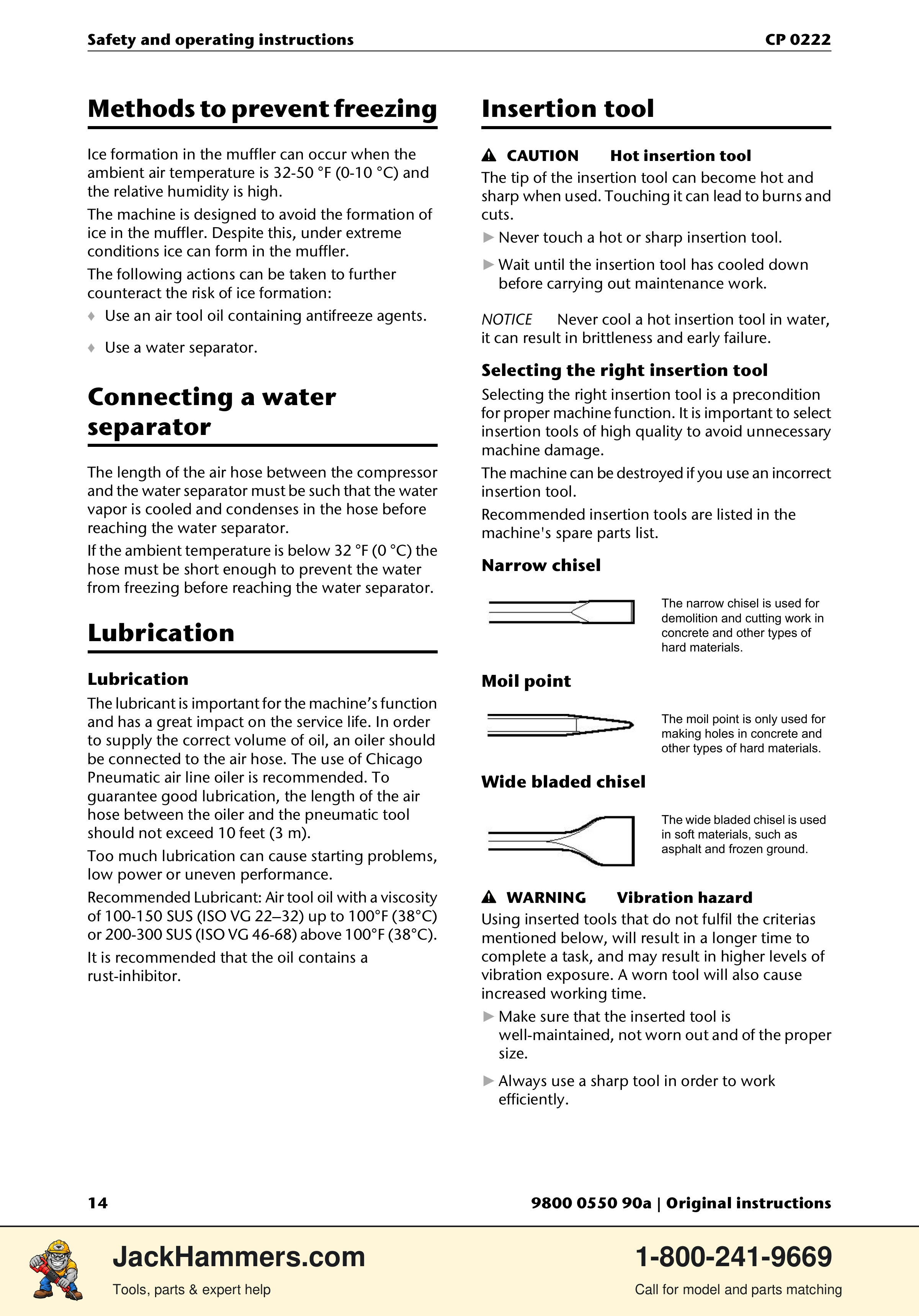 Chicago Pneumatic 0222 PDF page 14 of 216