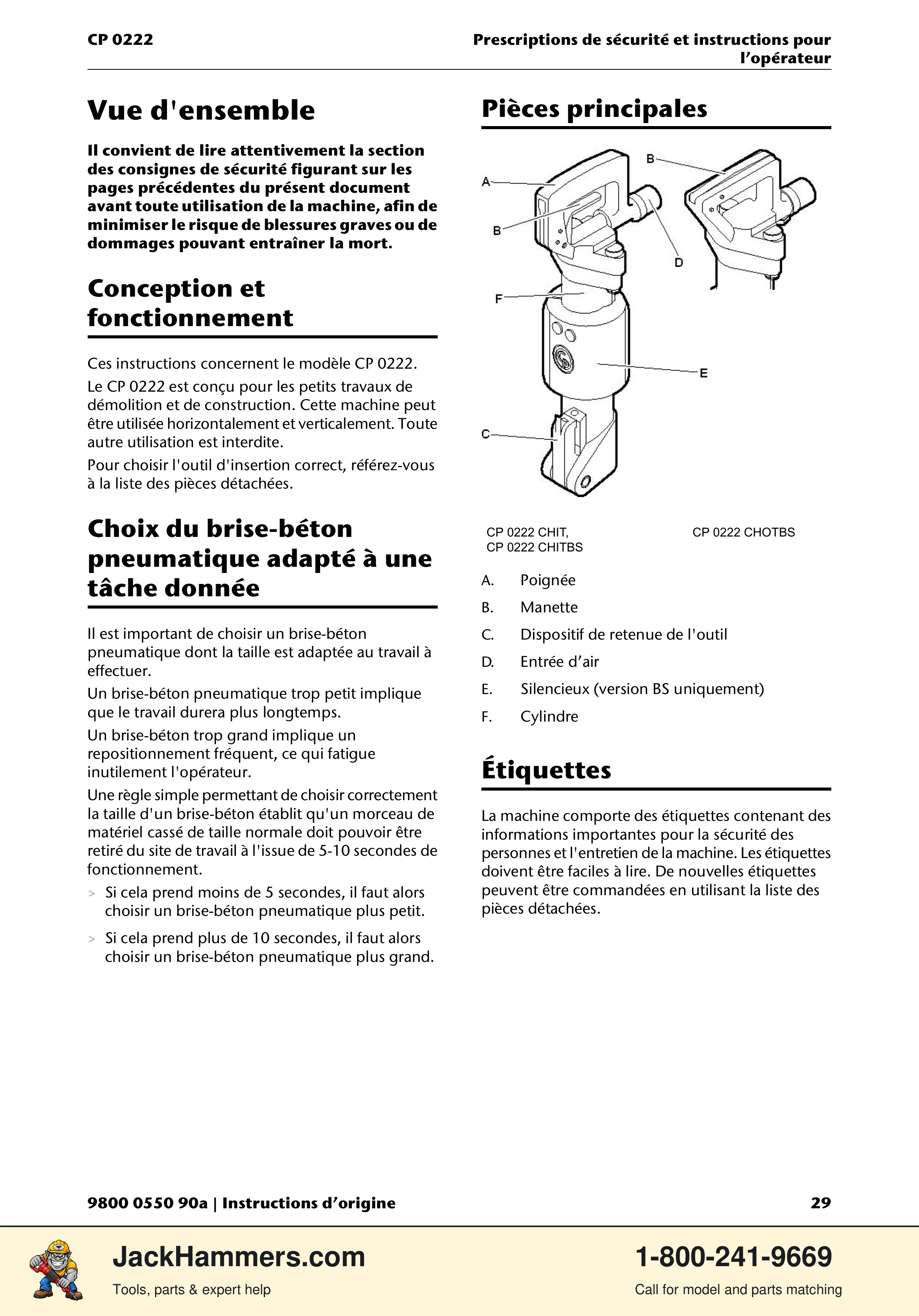 Chicago Pneumatic 0222 PDF page 29 of 216