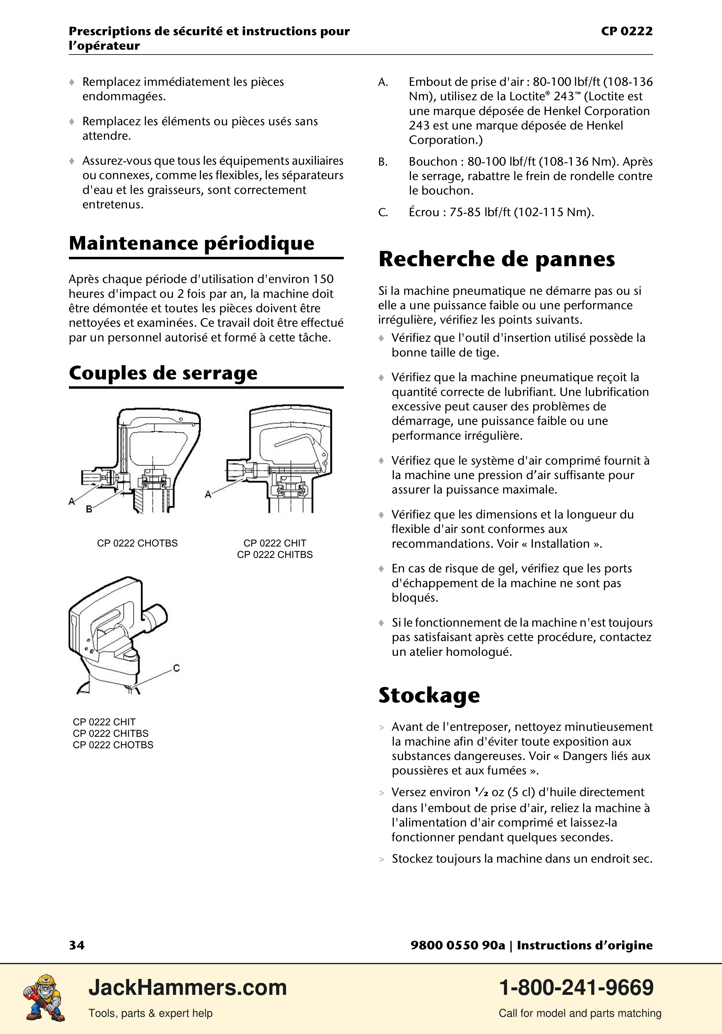 Chicago Pneumatic 0222 PDF page 34 of 216