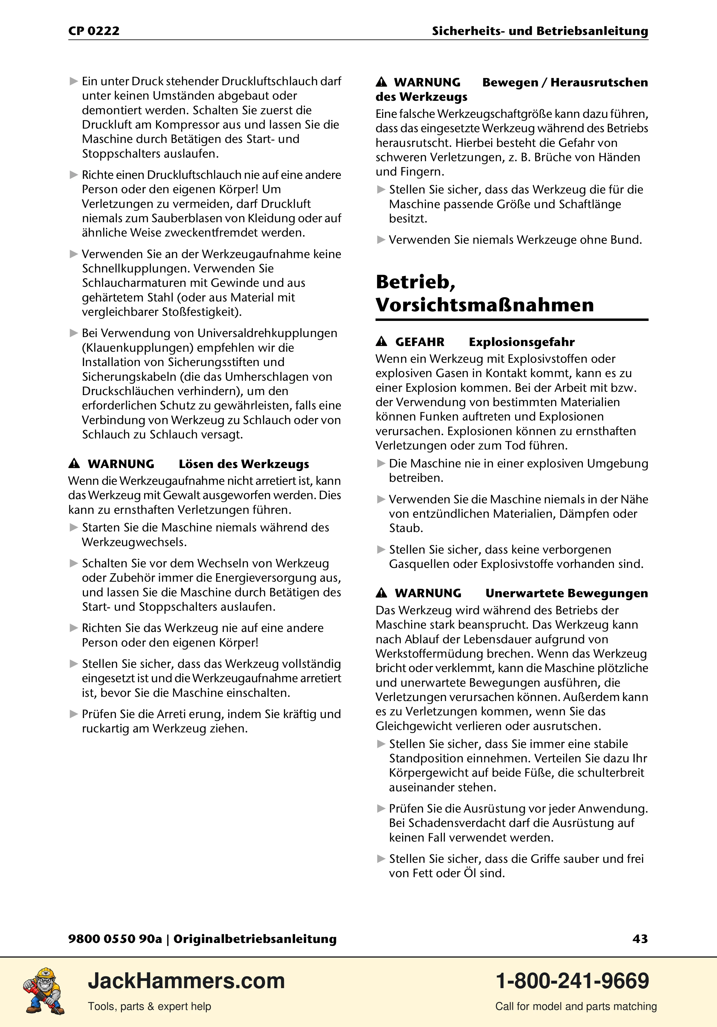 Chicago Pneumatic 0222 PDF page 43 of 216