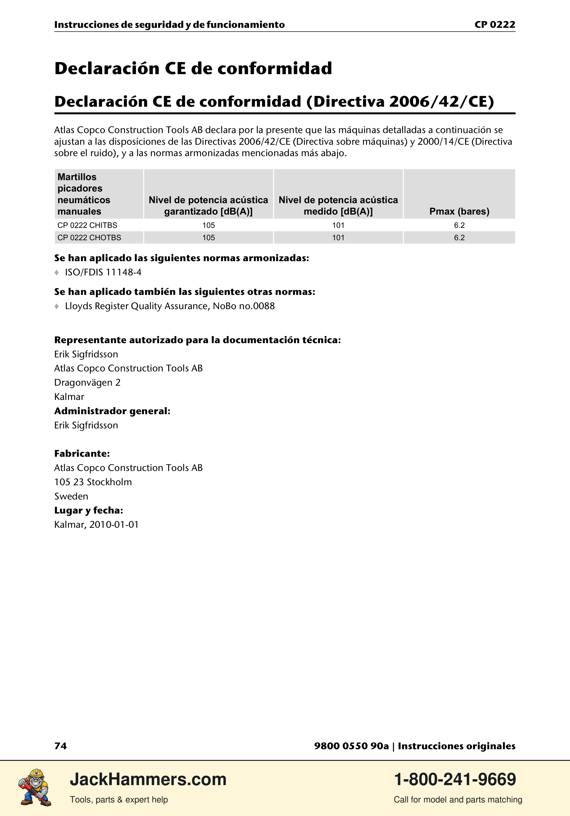 Chicago Pneumatic 0222 PDF page 74 of 216
