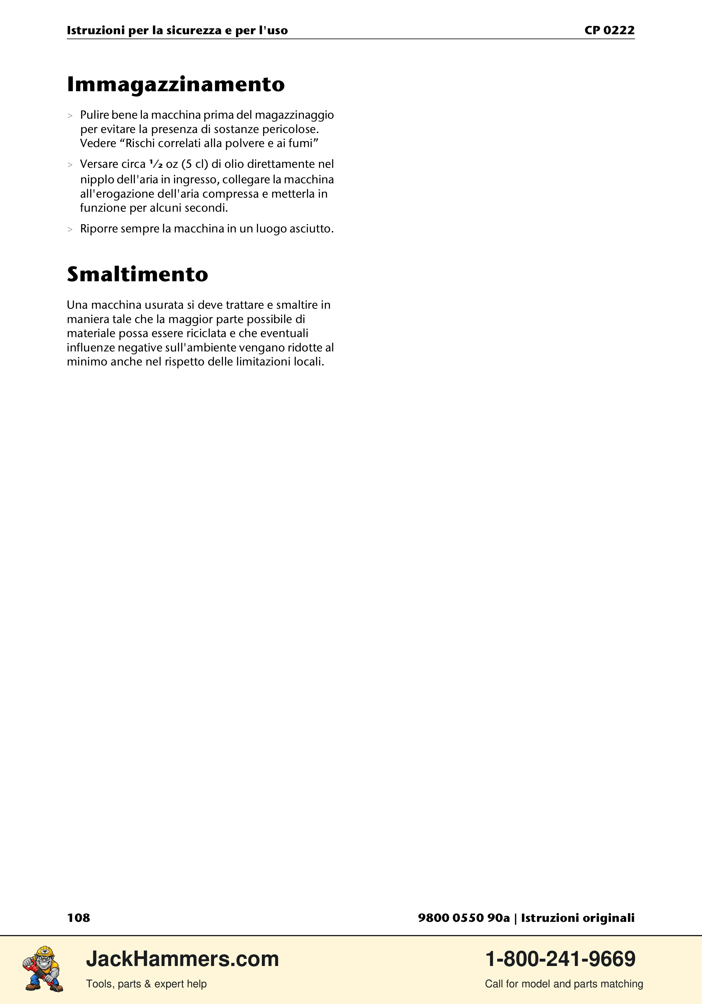 Chicago Pneumatic 0222 PDF page 108 of 216