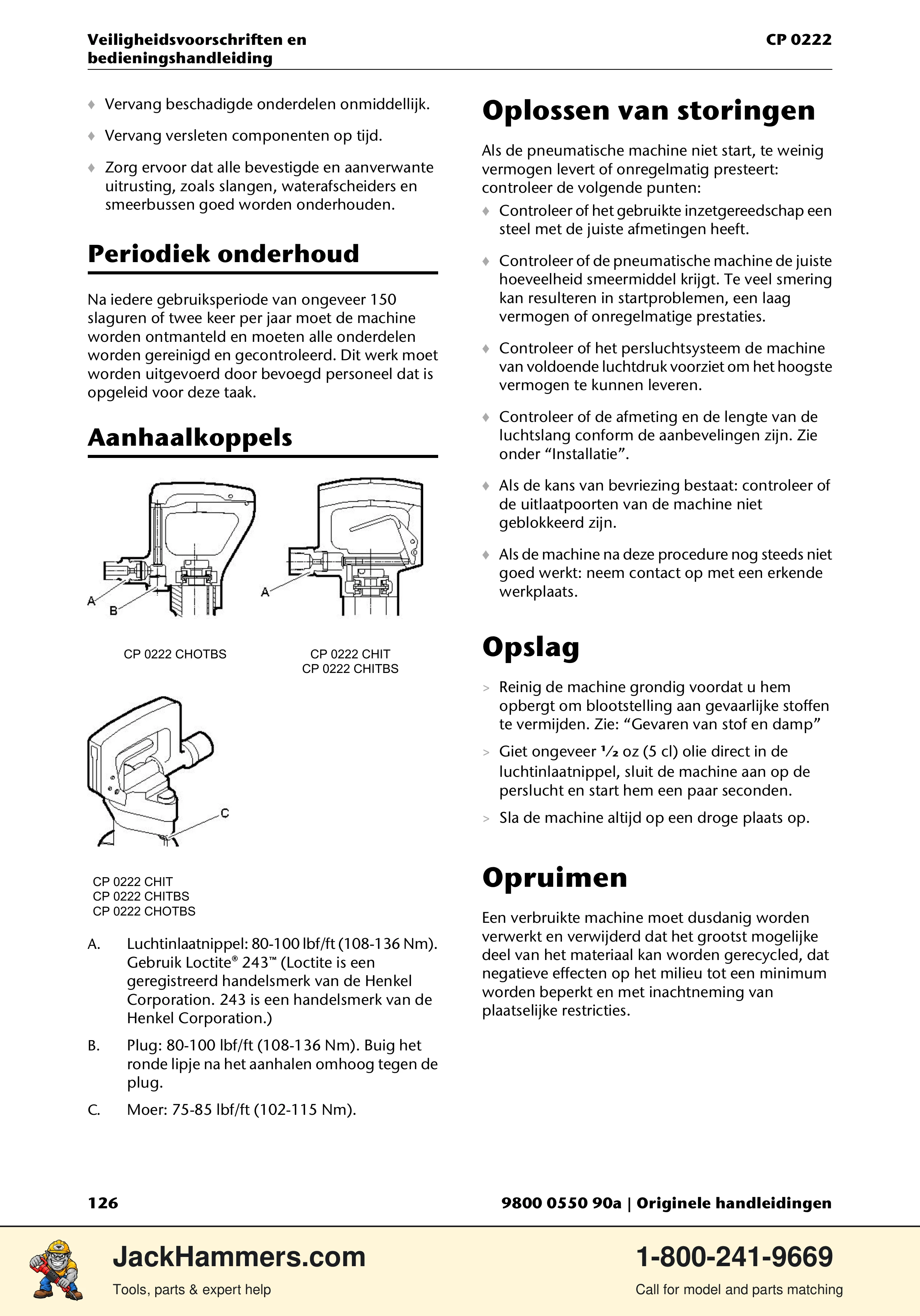 Chicago Pneumatic 0222 PDF page 126 of 216