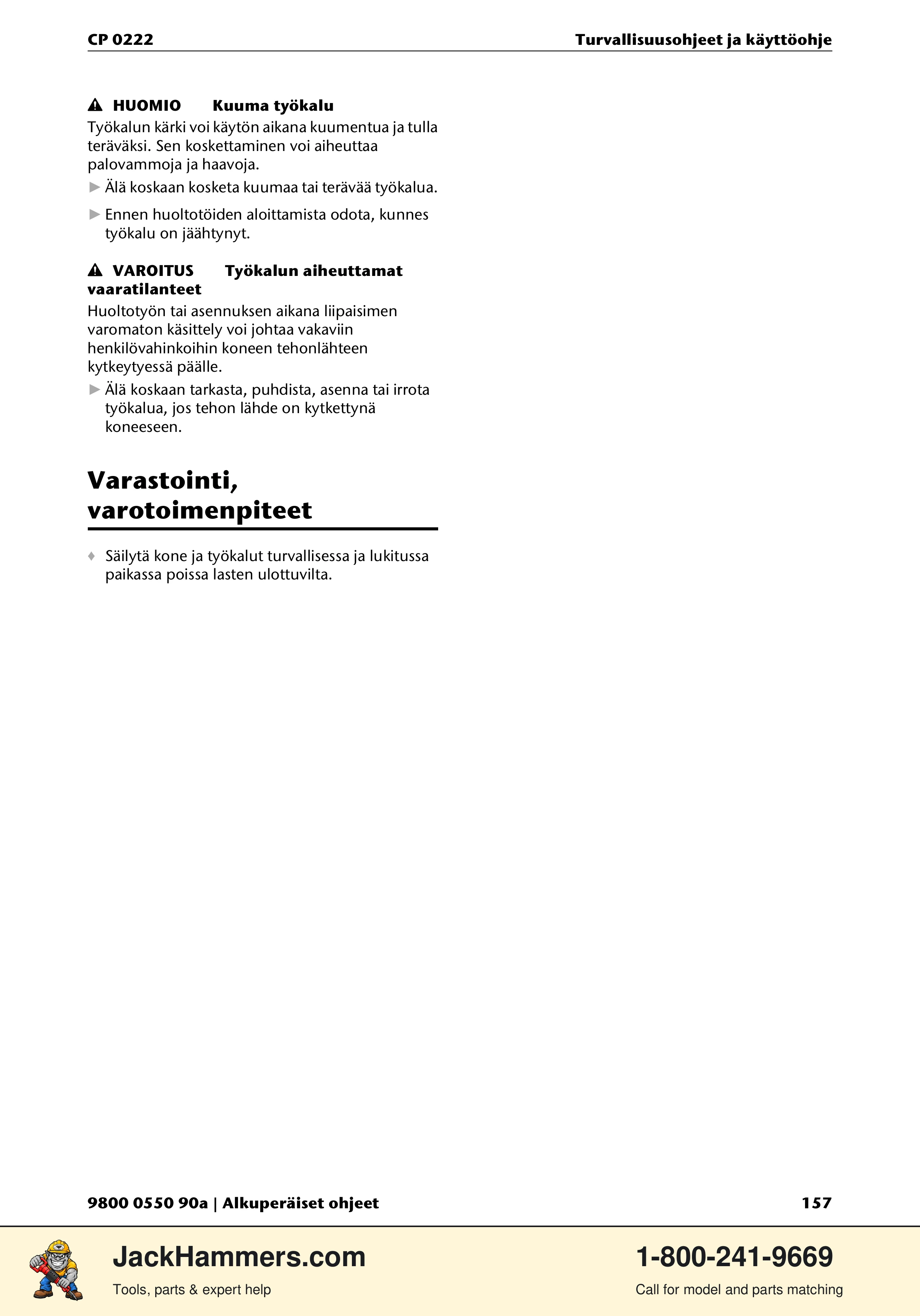 Chicago Pneumatic 0222 PDF page 157 of 216