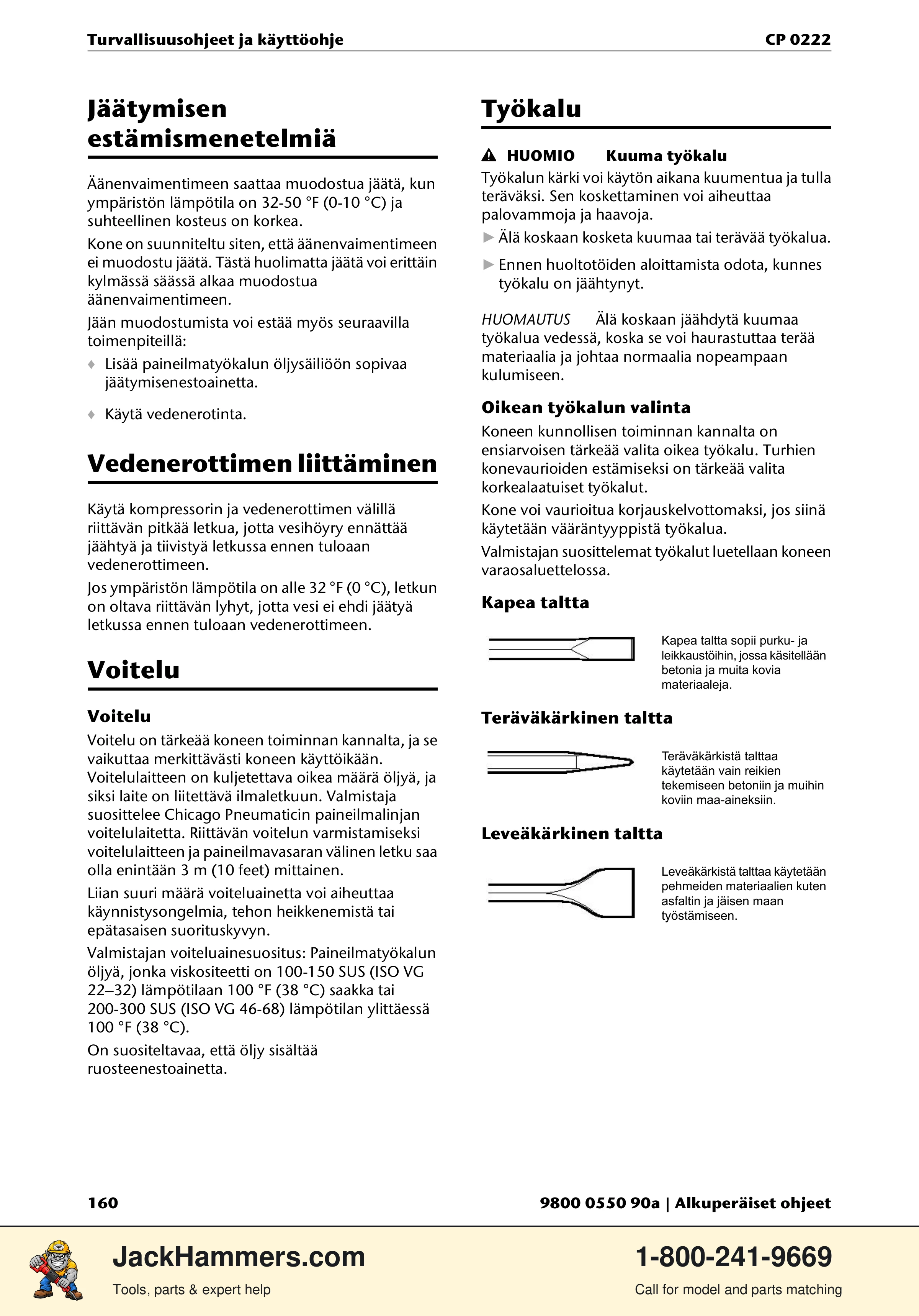 Chicago Pneumatic 0222 PDF page 160 of 216