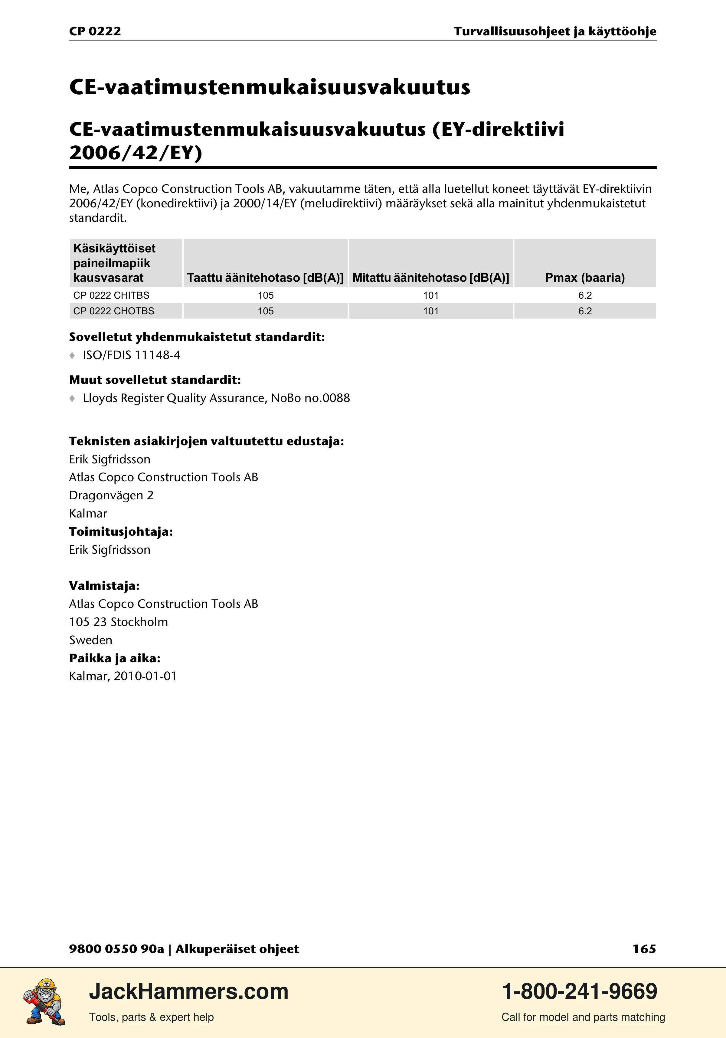 Chicago Pneumatic 0222 PDF page 165 of 216