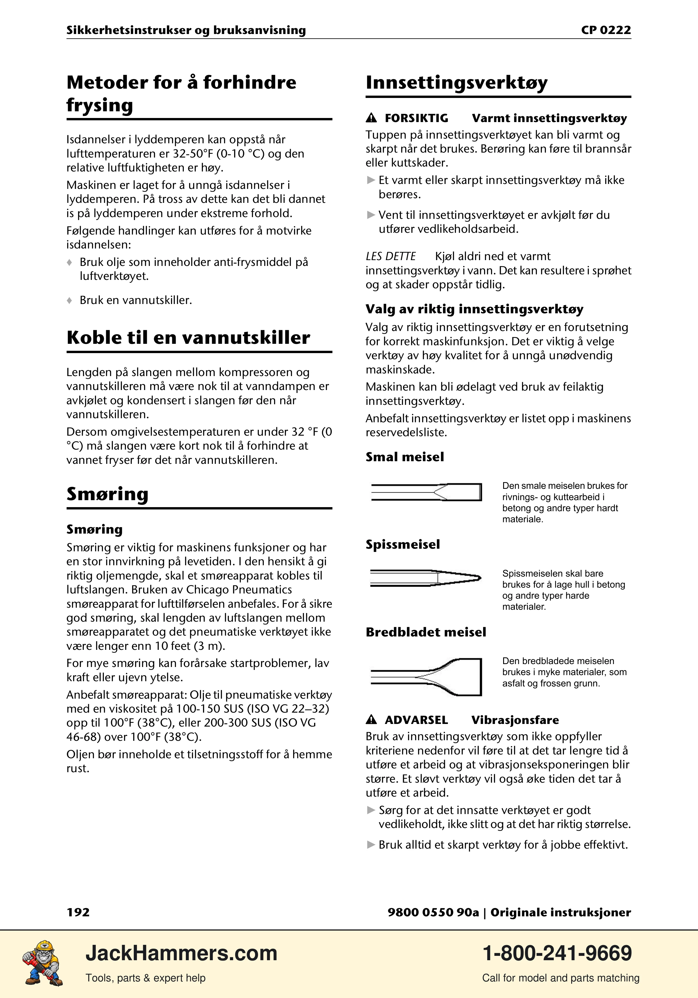 Chicago Pneumatic 0222 PDF page 192 of 216
