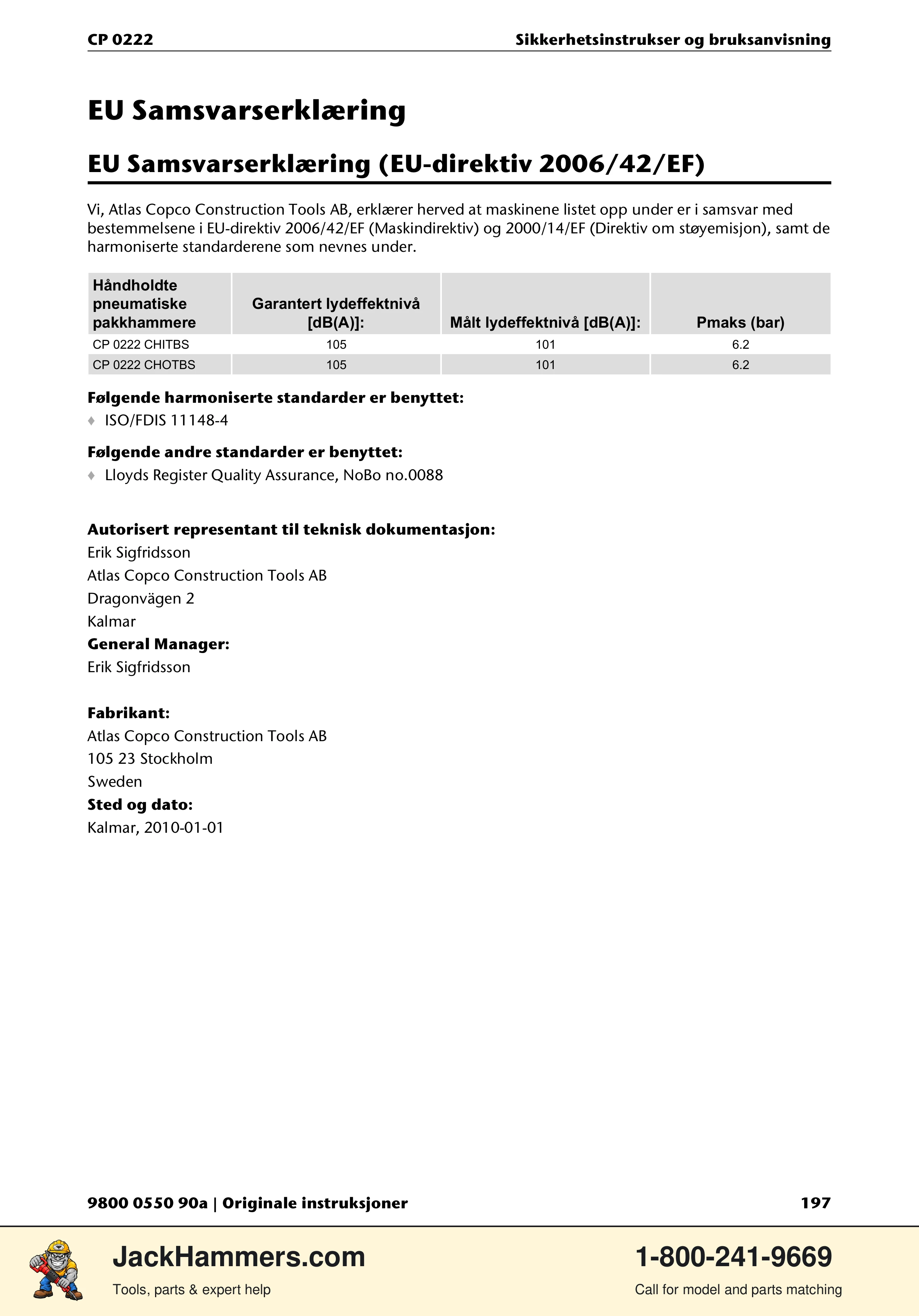 Chicago Pneumatic 0222 PDF page 197 of 216