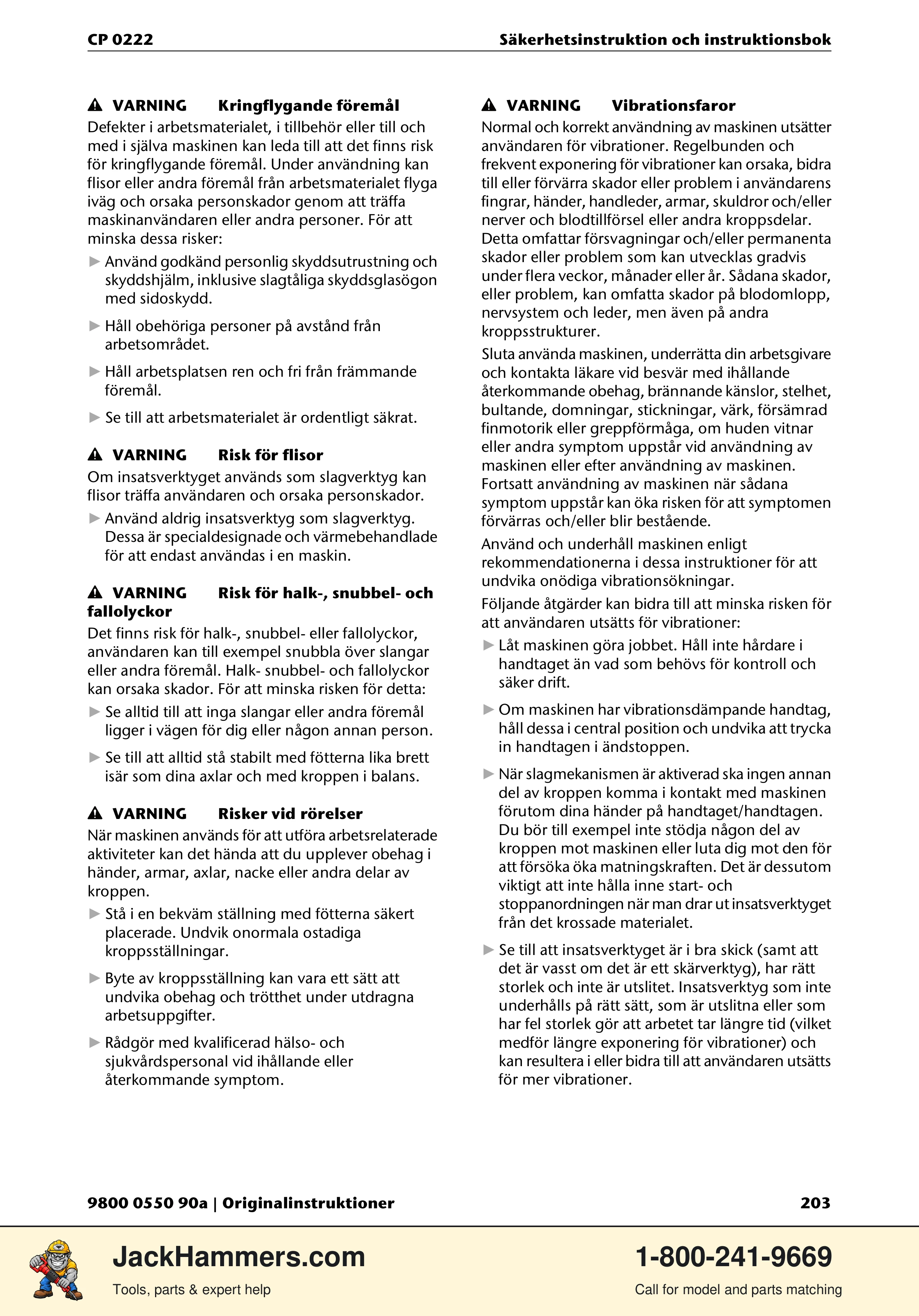 Chicago Pneumatic 0222 PDF page 203 of 216