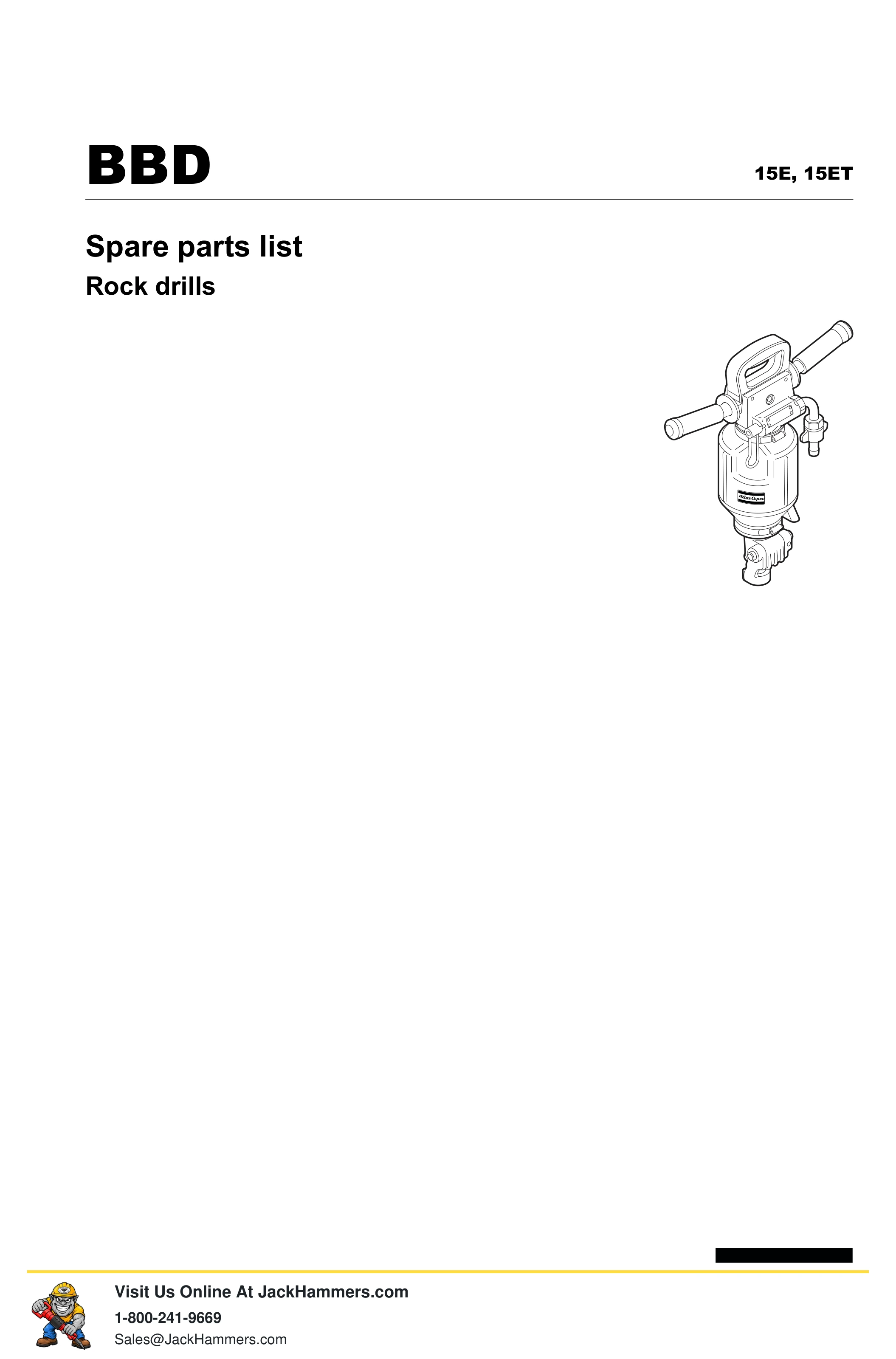 Atlas Copco BBD 15 Series PDF page 1 of 16