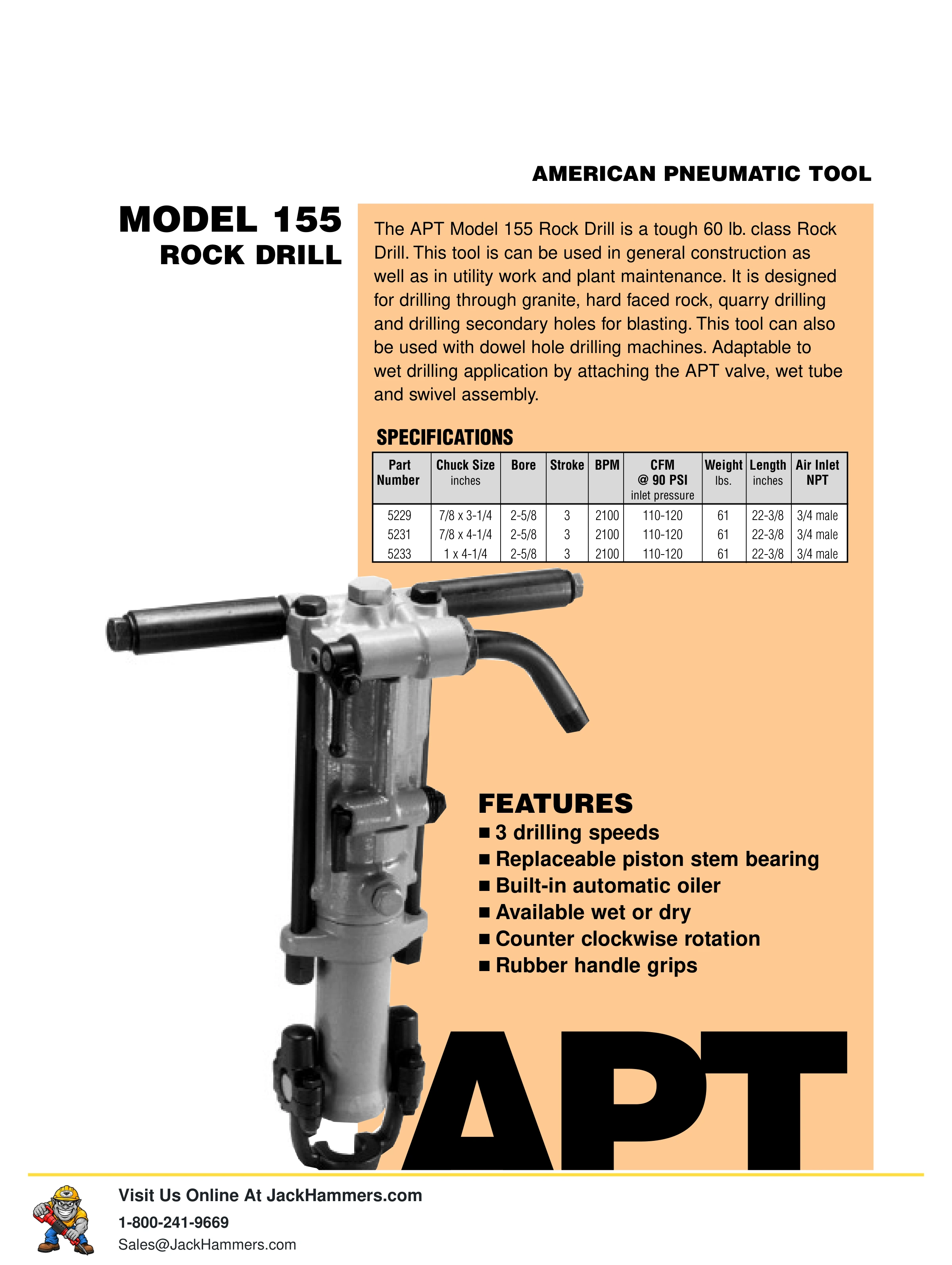 American Pneumatic 137 Series PDF page 8 of 11