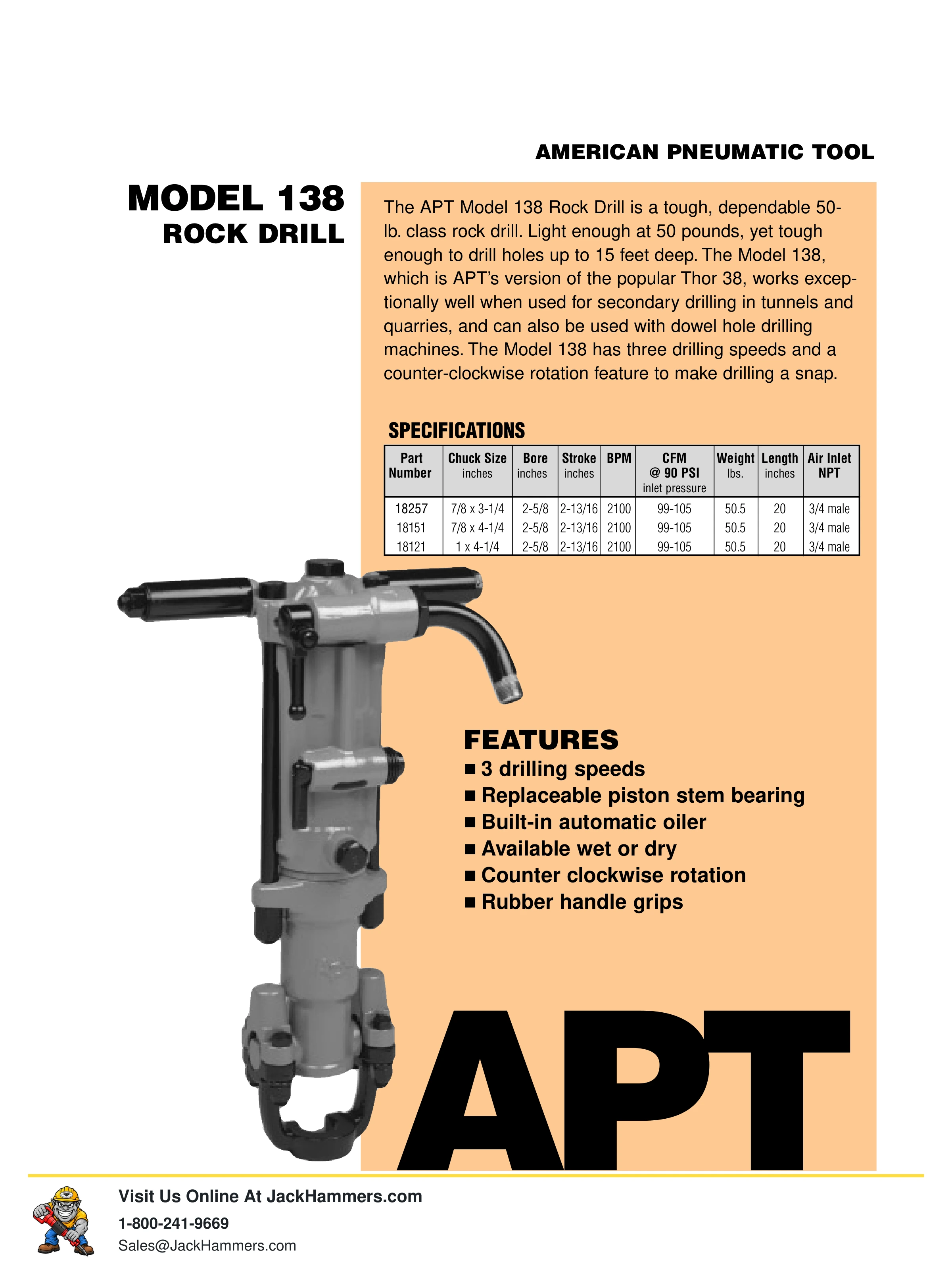 American Pneumatic 137 Series PDF page 10 of 11