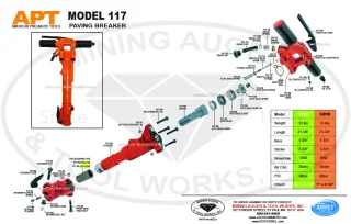 117 parts drawing preview